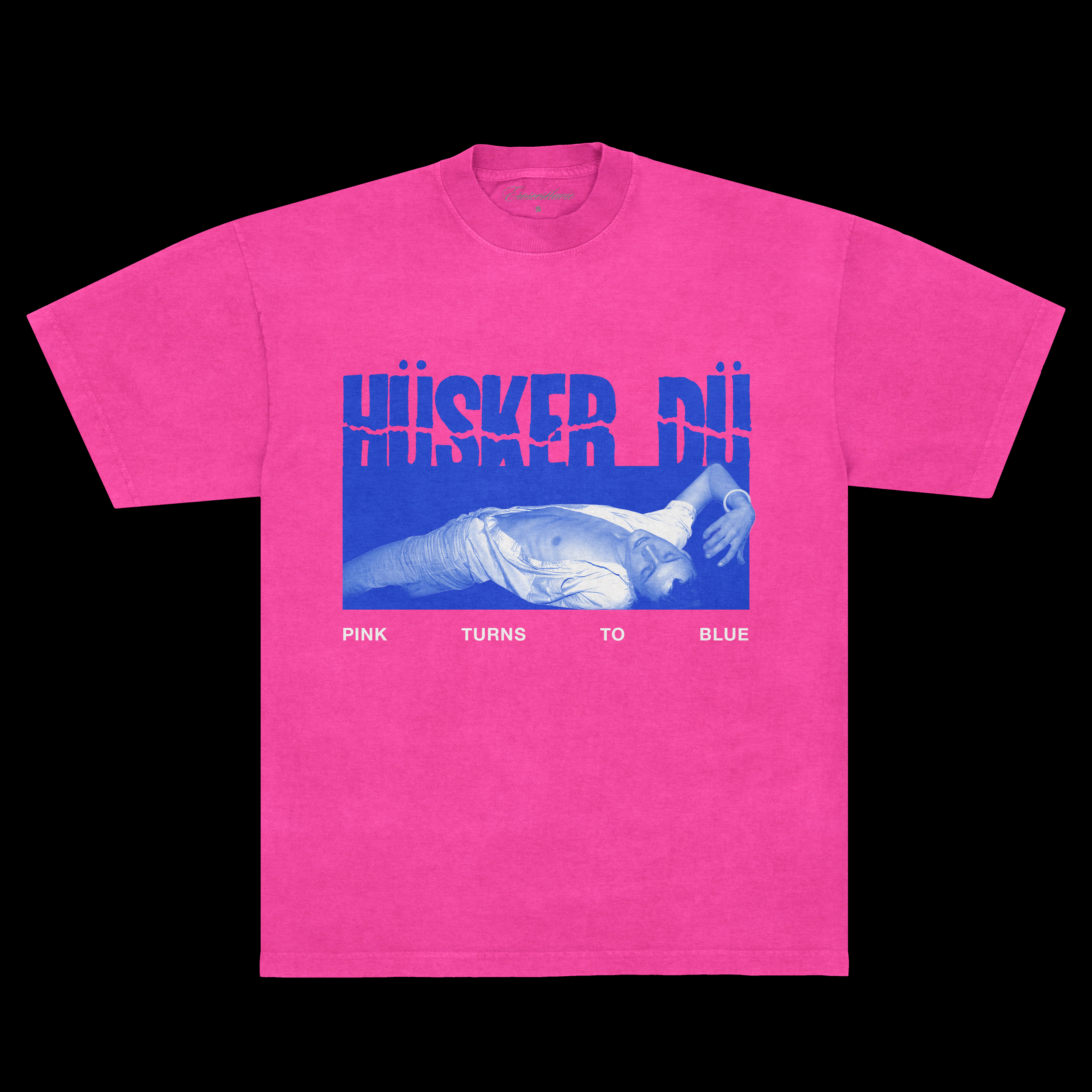 Night Gallery May 2026: Pink Turns to Blue Tee Front