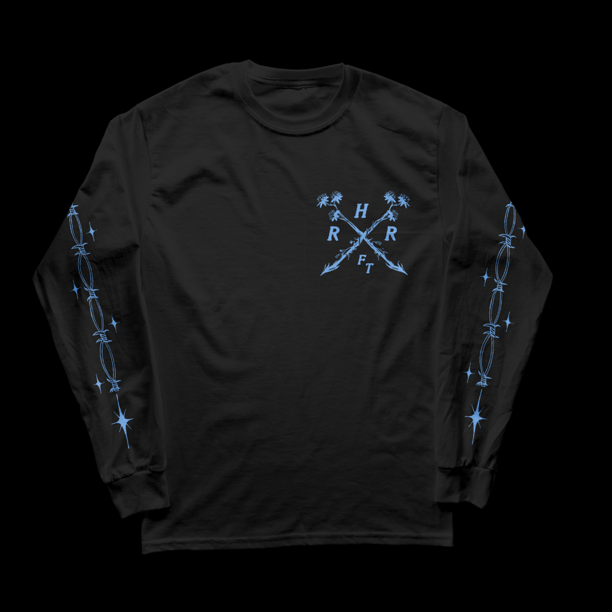 Hurray for the Riff Raff Live Album 2026 Longsleeve: Botanical Lockup Front