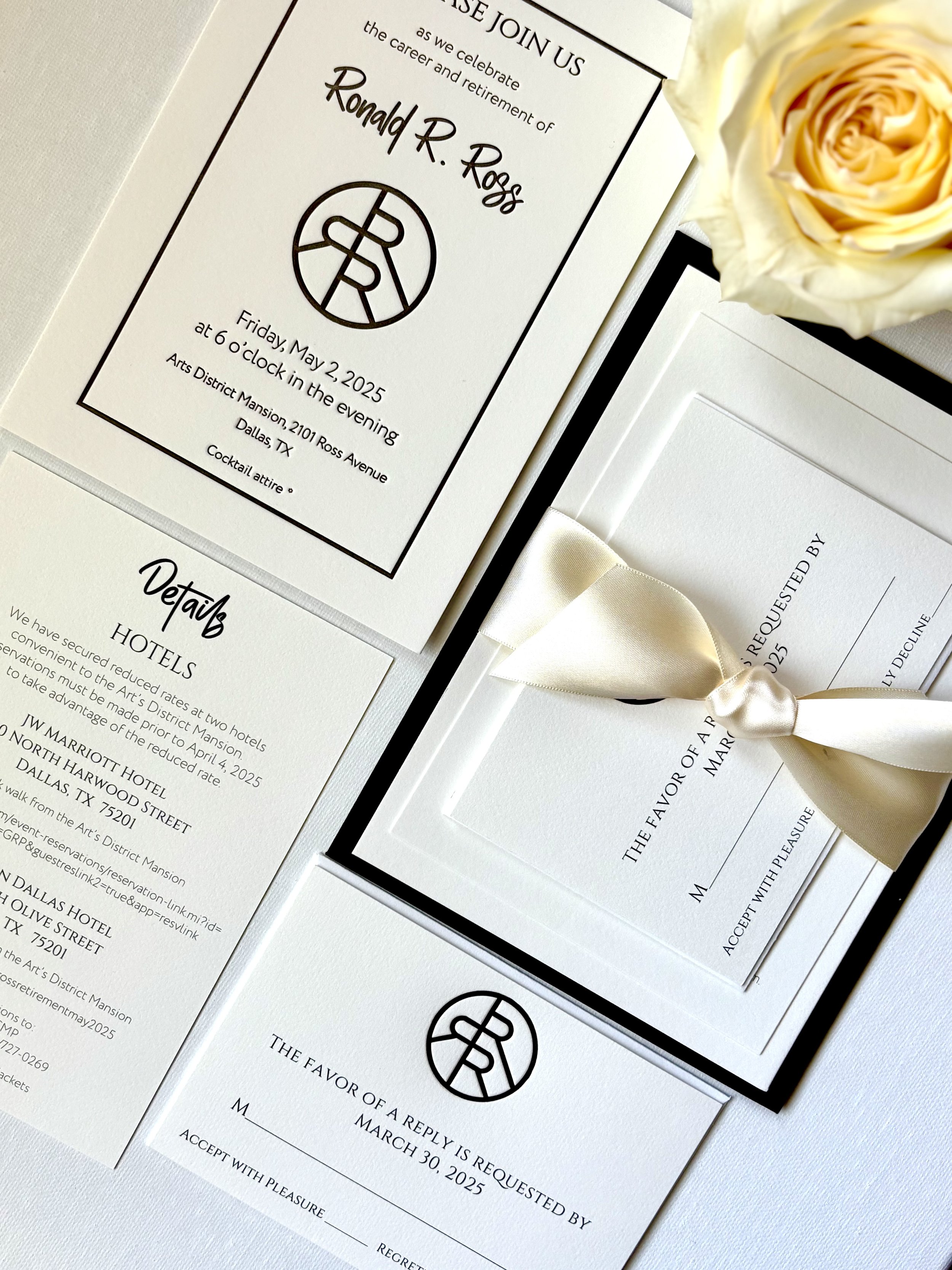 Custom invitations