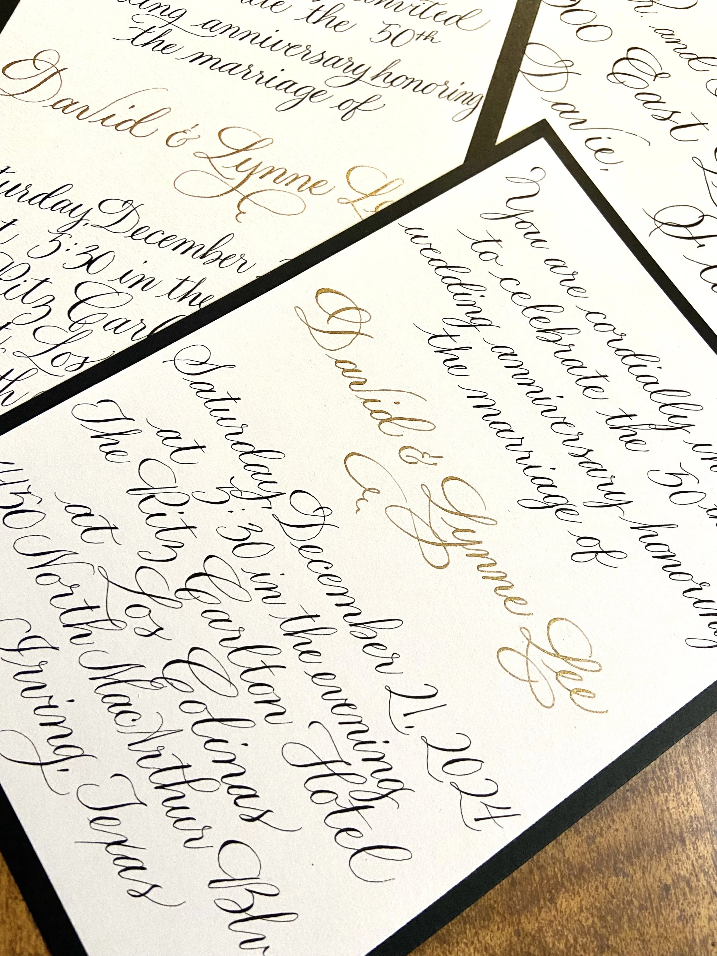 Custom Anniversary Invitation
