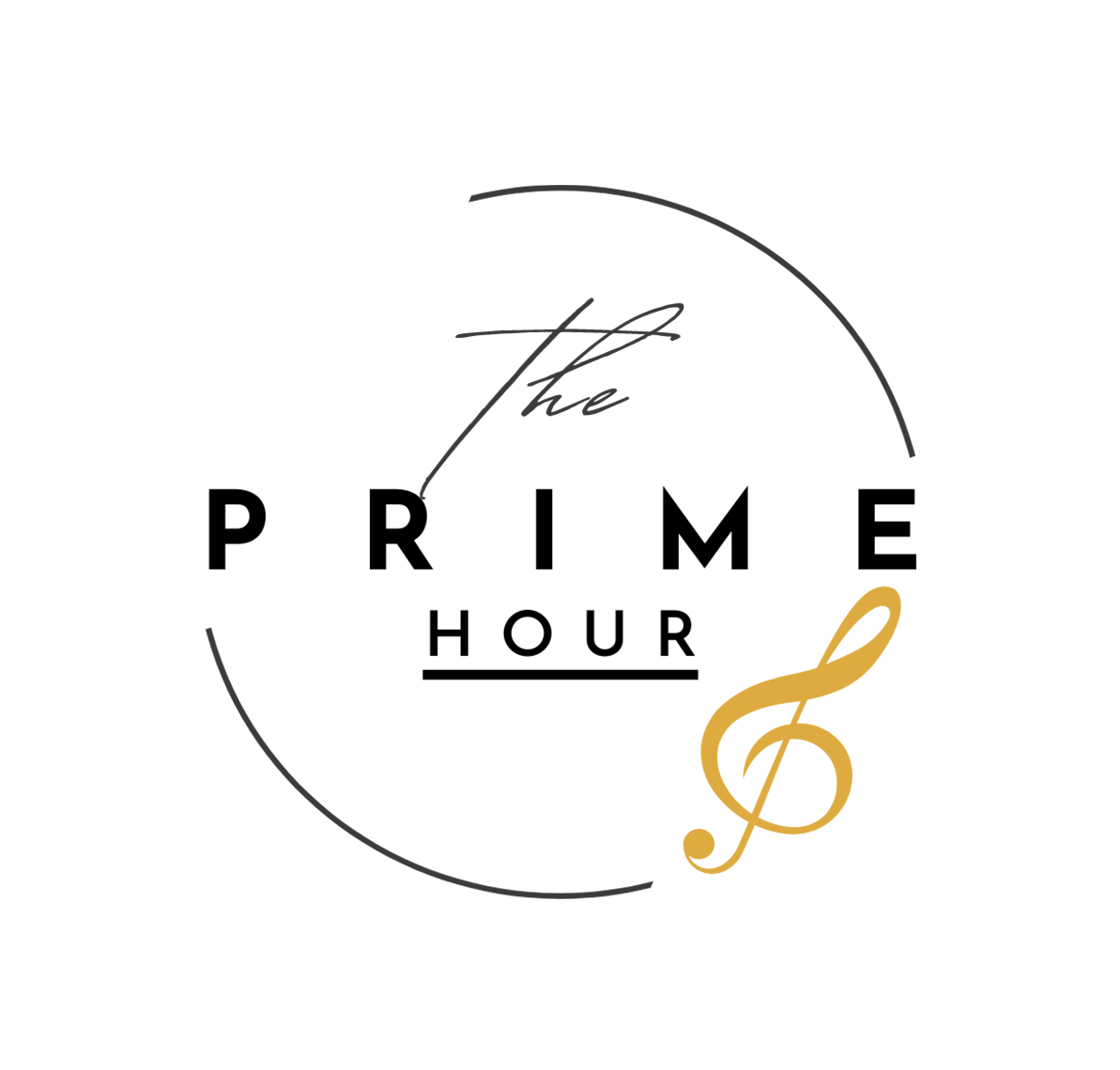 Prime hour white logo