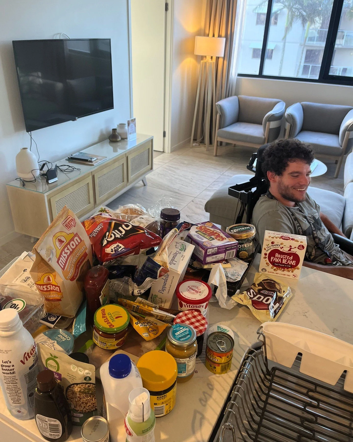 🛒🔥 &ldquo;Bit of a shopping haul on the boys trip &mdash; yewww! Stacks are loaded and you already know&hellip; we eating good tonight 🍔🍕🍗 

#BoysTripVibes #WeEatingGood #DisabilitySupport #DisabilityNetwork #SupportWorkers #Brisbane #Empowermen