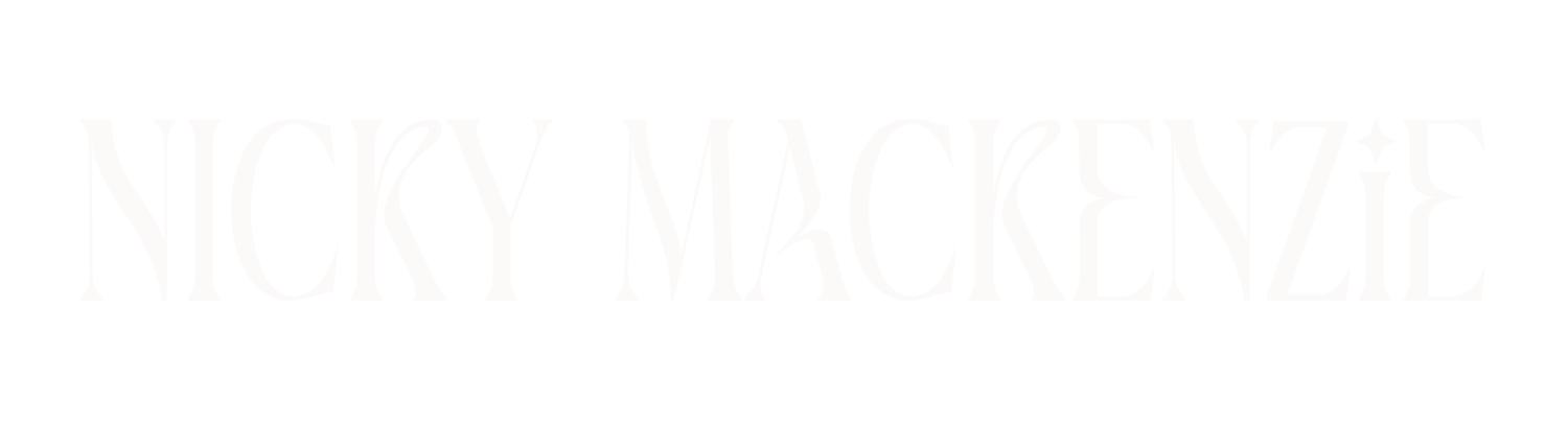 NICKY MACKENZIE