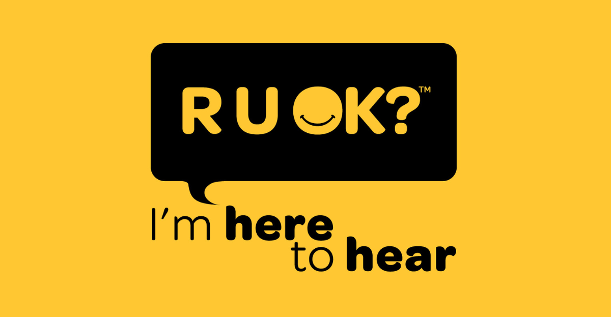 Asking R U OK? I’m here to hear.