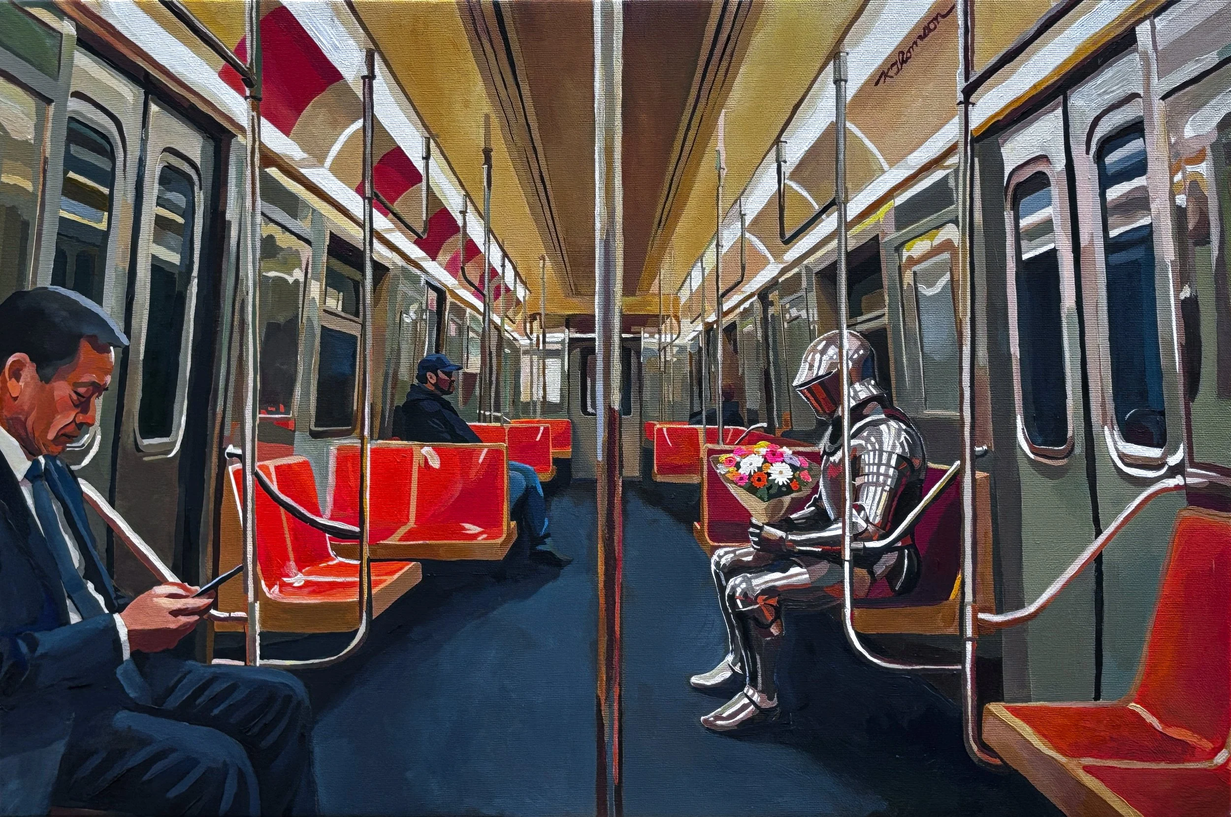 Court Street (2026), 16x24 inches