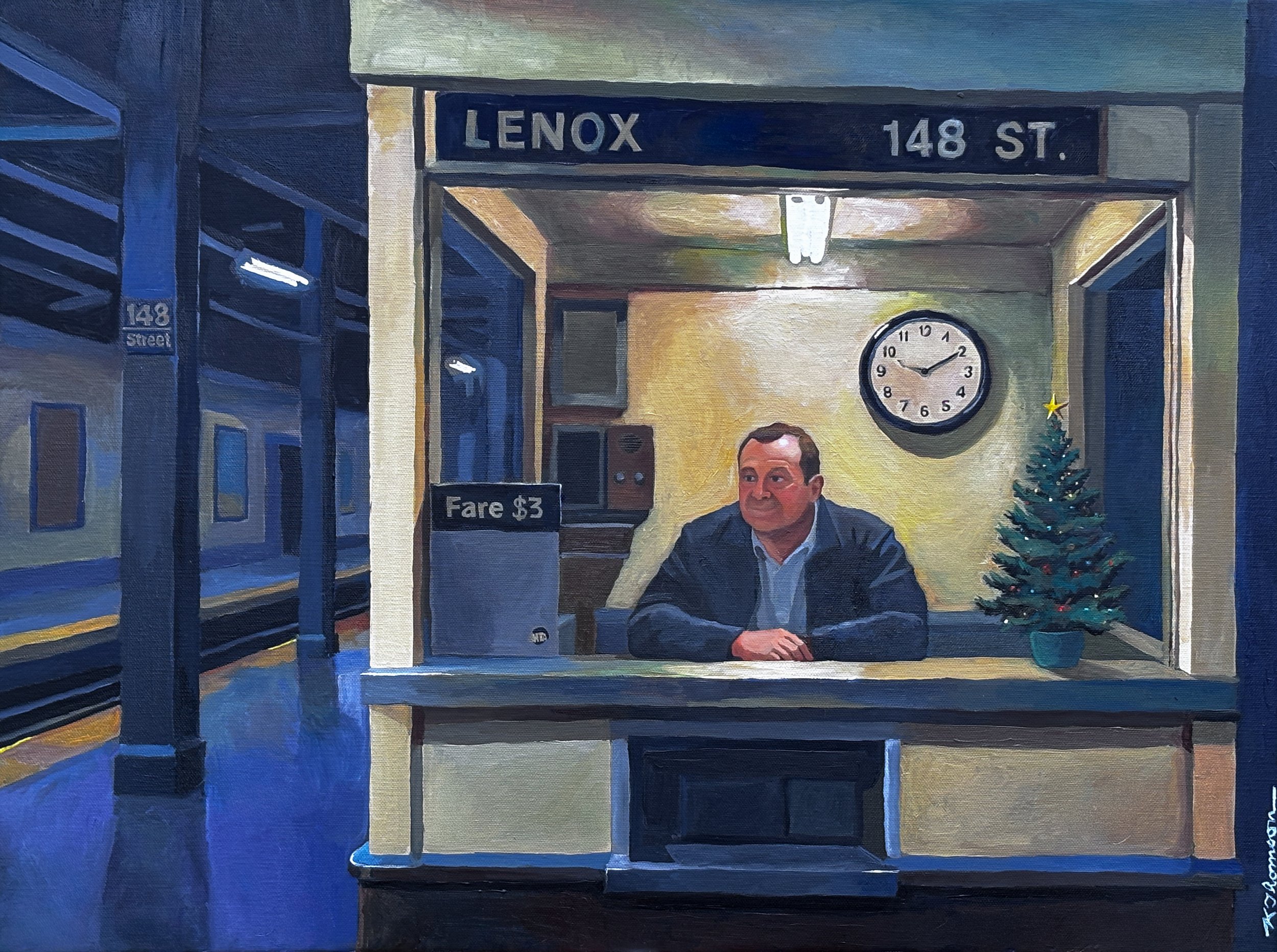 Time and a Half (2026), 18x24 inches