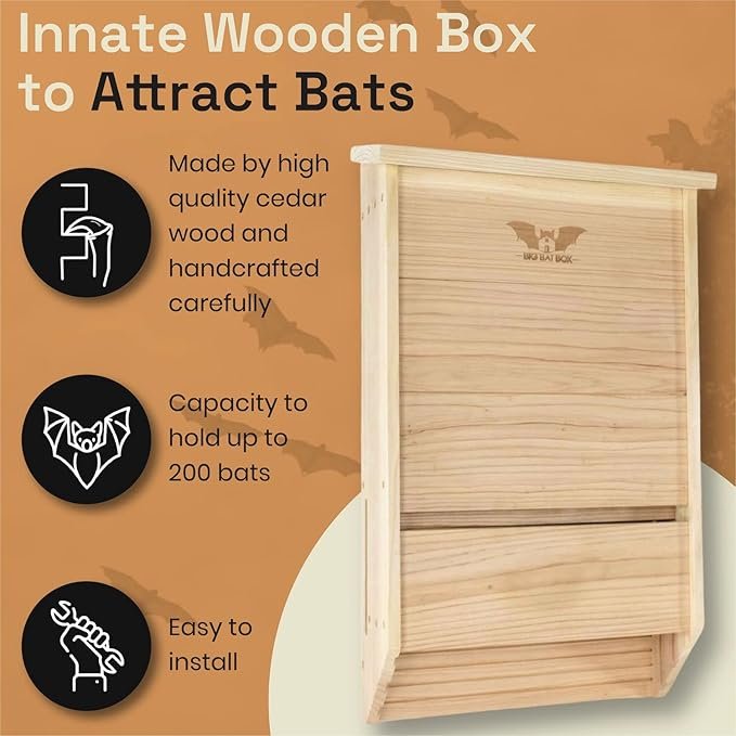 Triple Chamber Bat House
