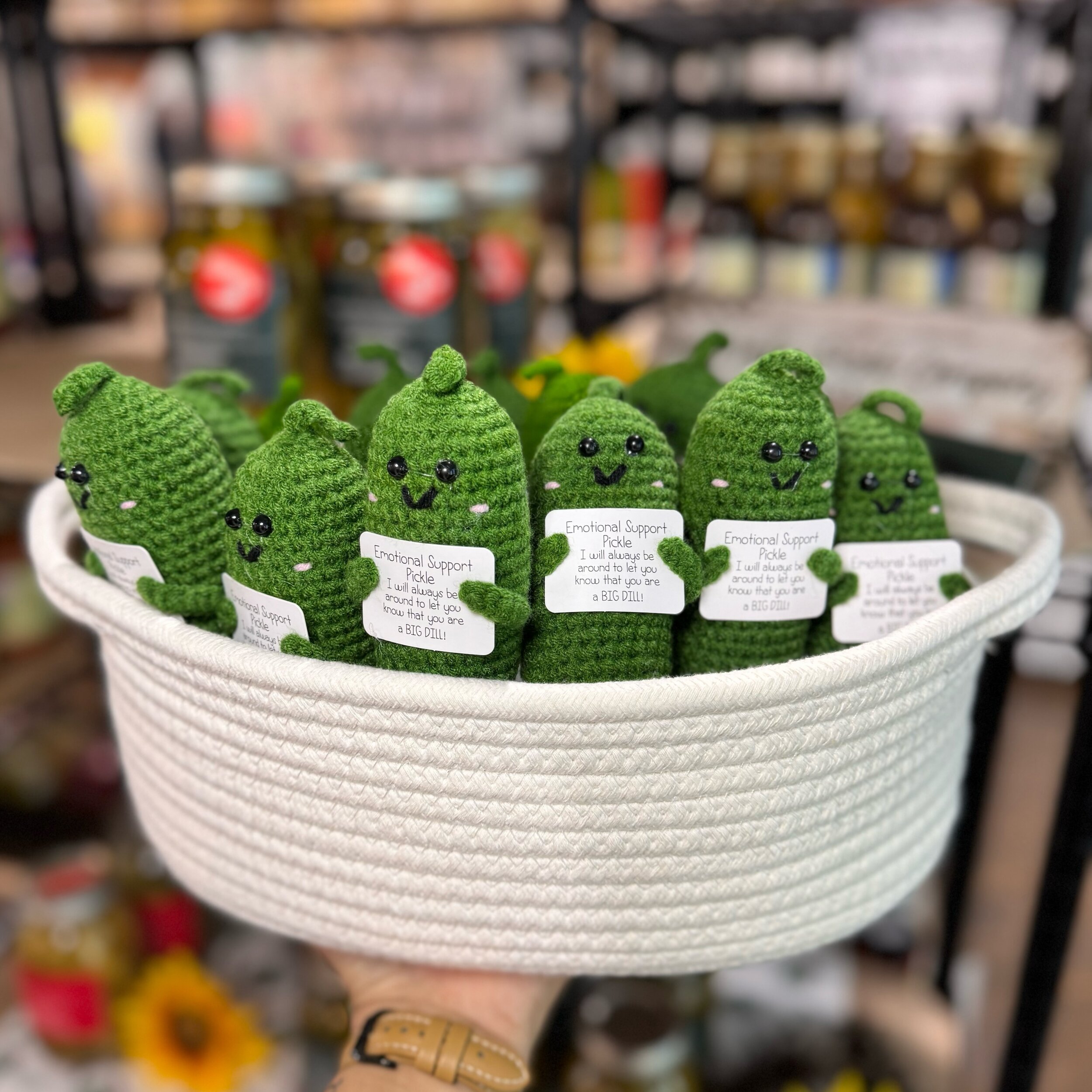 &ldquo;You&rsquo;re a big dill!&rdquo;- Emotional Support Pickle 🥒🫶 

Pick yours up today at Belle Mercantile in Bellefonte, PA! 

#bigdill #pickles #emotionalsupportpickle #shopbellemercantile #happyvalleypa #happlyvalleypickle #centrecounty #shop