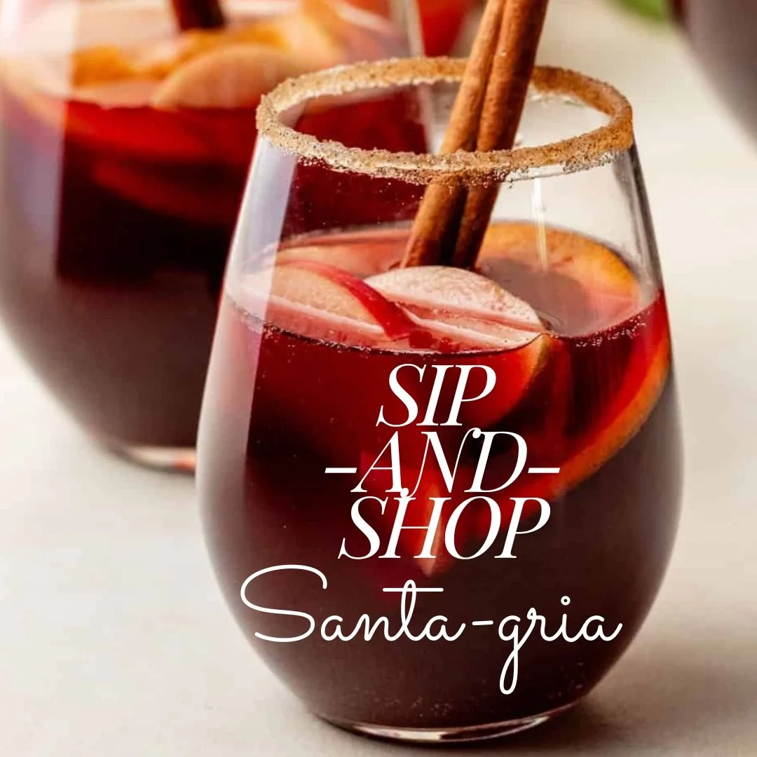 We are bring back an old favorite for our Downtown Bellefonte Open Late Night on Friday.  Sip and Shop from 5-7pm on Friday, December 19th. 

It&rsquo;s themed Men&rsquo;s Night for the town wide event, but we are welcoming all who need a drink and a