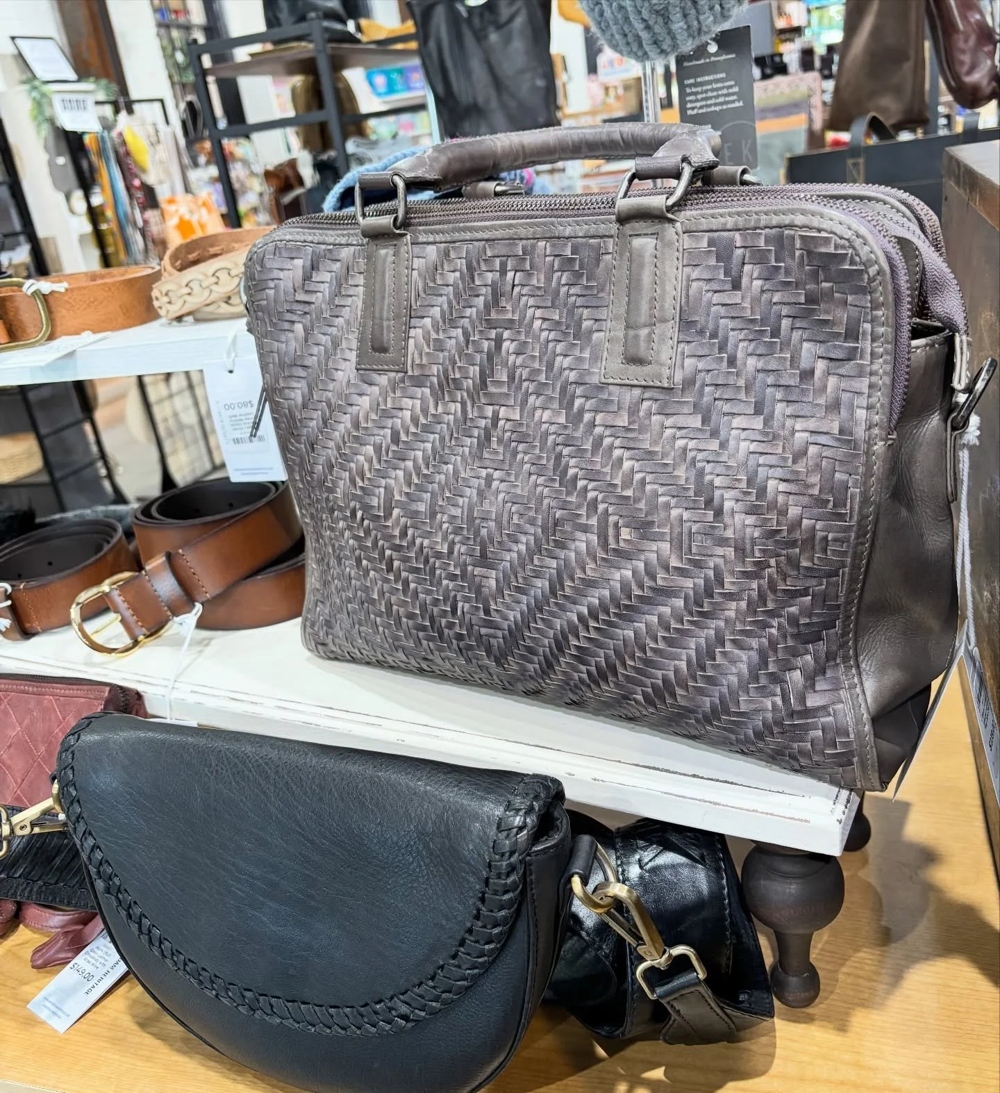 We have a little something for everyone. From quality leather goods  made in Amsterdam to hand painted bookmarks for only $1 each and the proceeds support the Mommy Shop!
A kids shop and gourmet sweet treats! Stop in to shop local with us.