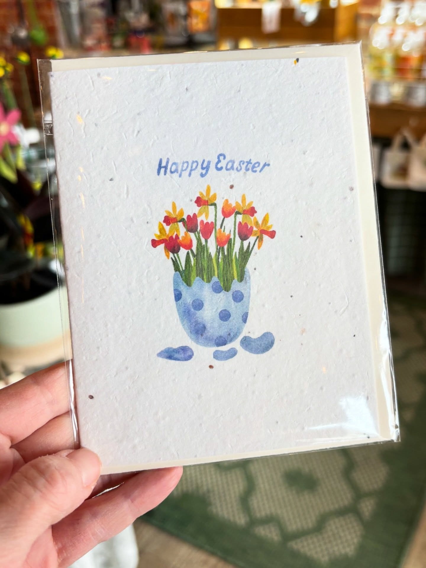 Can you believe Easter is a few days away? 
 We have the cutest seed cards for spreading the Easter and Spring spirit.
