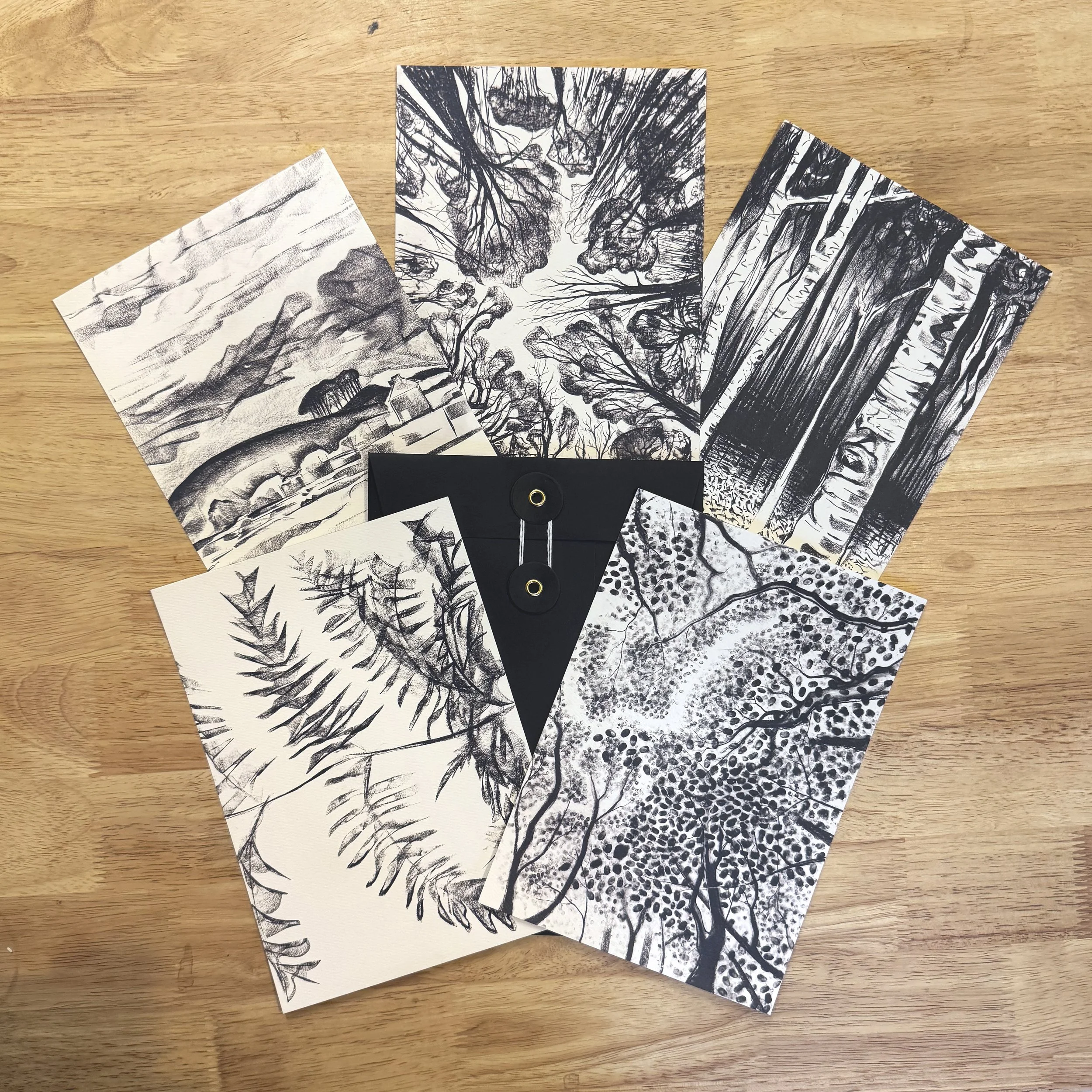 Set of 5 Luxury Mini Prints (A5)