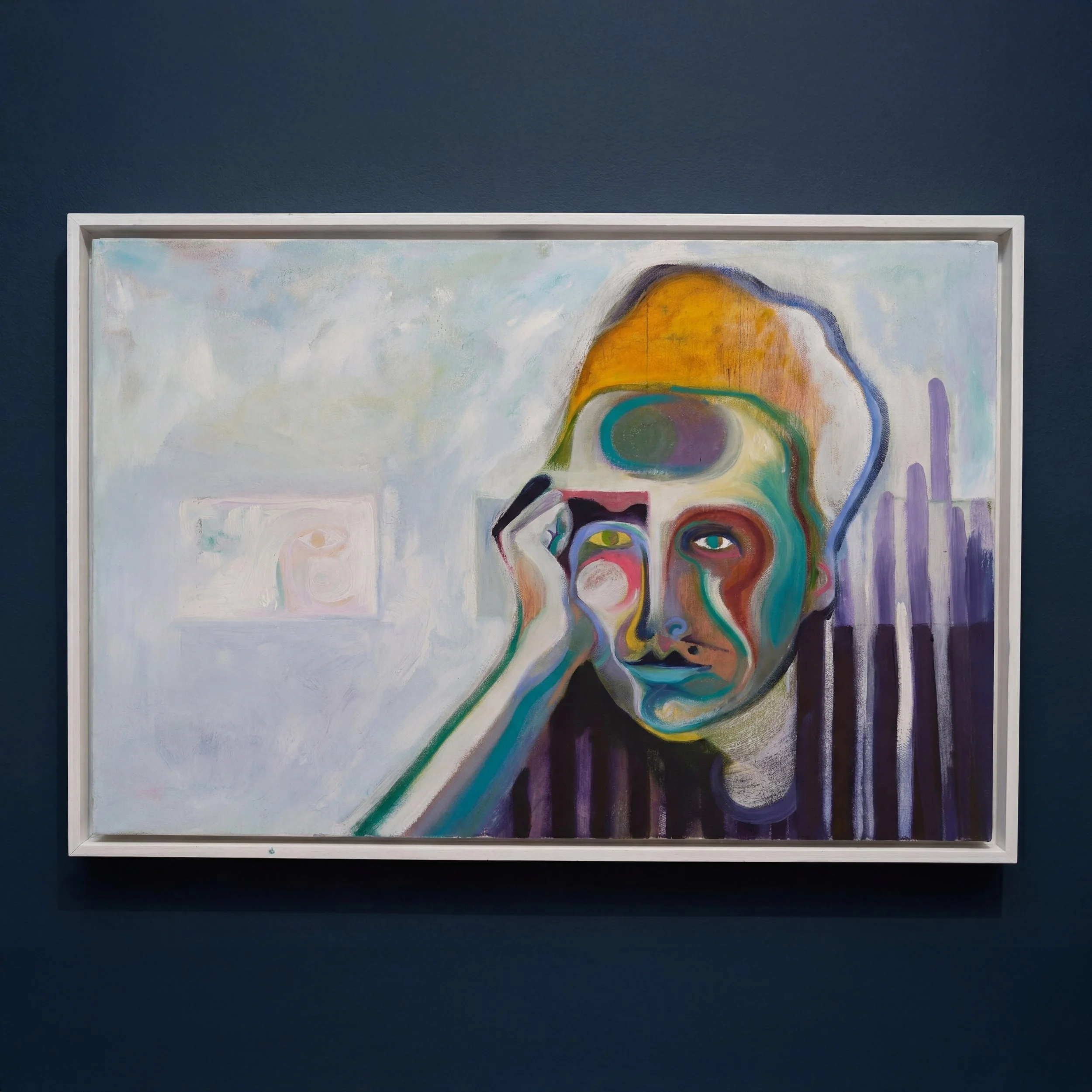 Reflection. Oil on Canvas, Framed size - 100cm x 65cm. £500