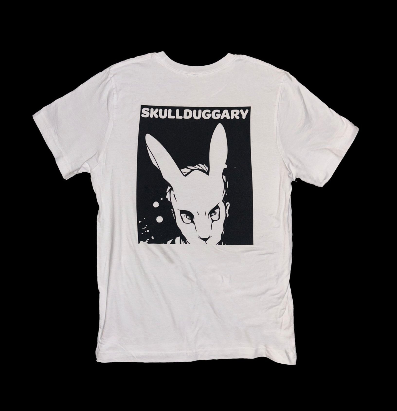 WHITE RABBIT T-SHIRT (BACK)