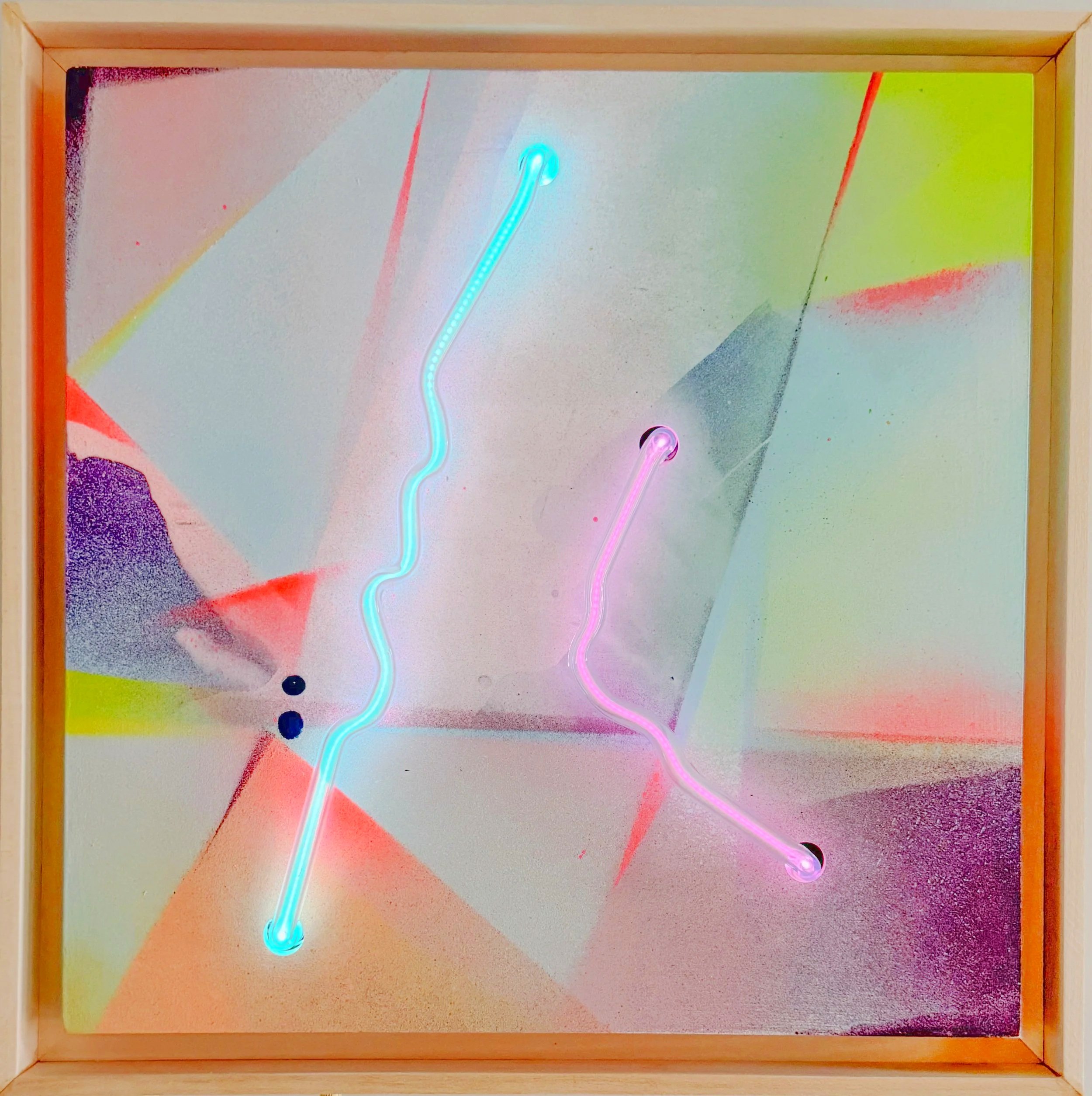 Lilac & Blue Light No. 1  •  SOLD 