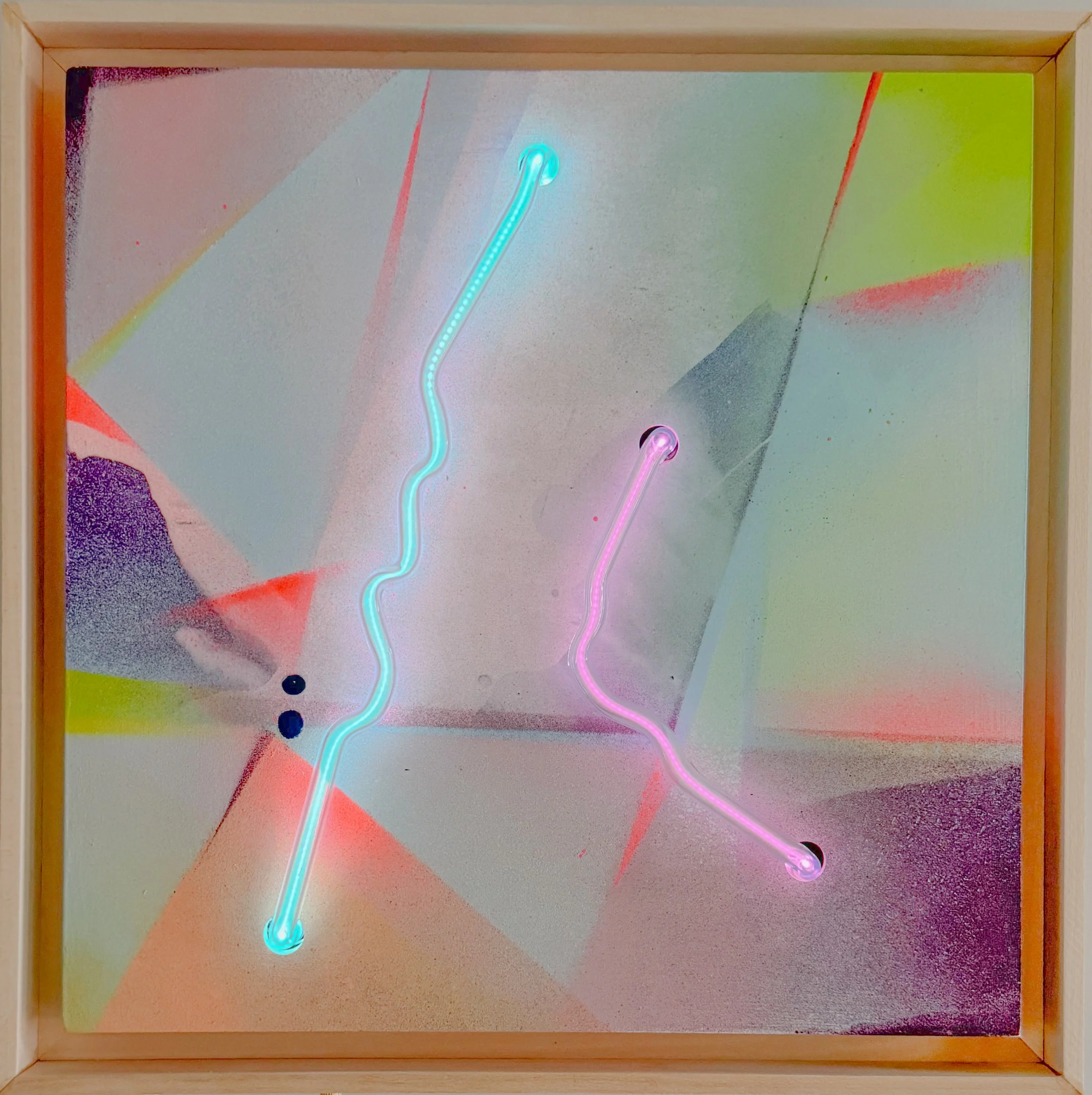 Lilac & Blue Light No. 1  •  SOLD 