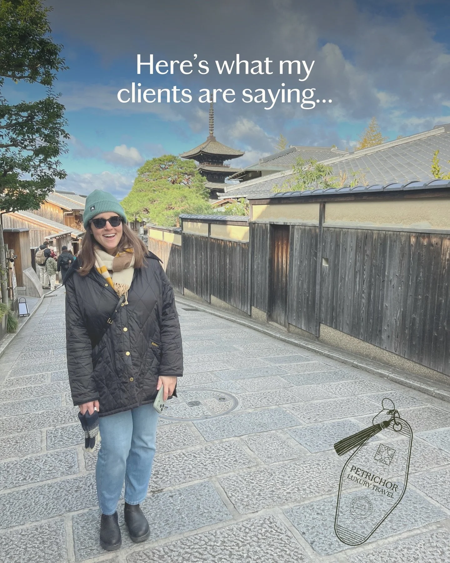 There&rsquo;s nothing more meaningful than hearing how a trip came together on the other side. From seamless planning to unforgettable moments, these are the experiences I aim to create every time.

Thoughtfully designed itineraries, trusted partners