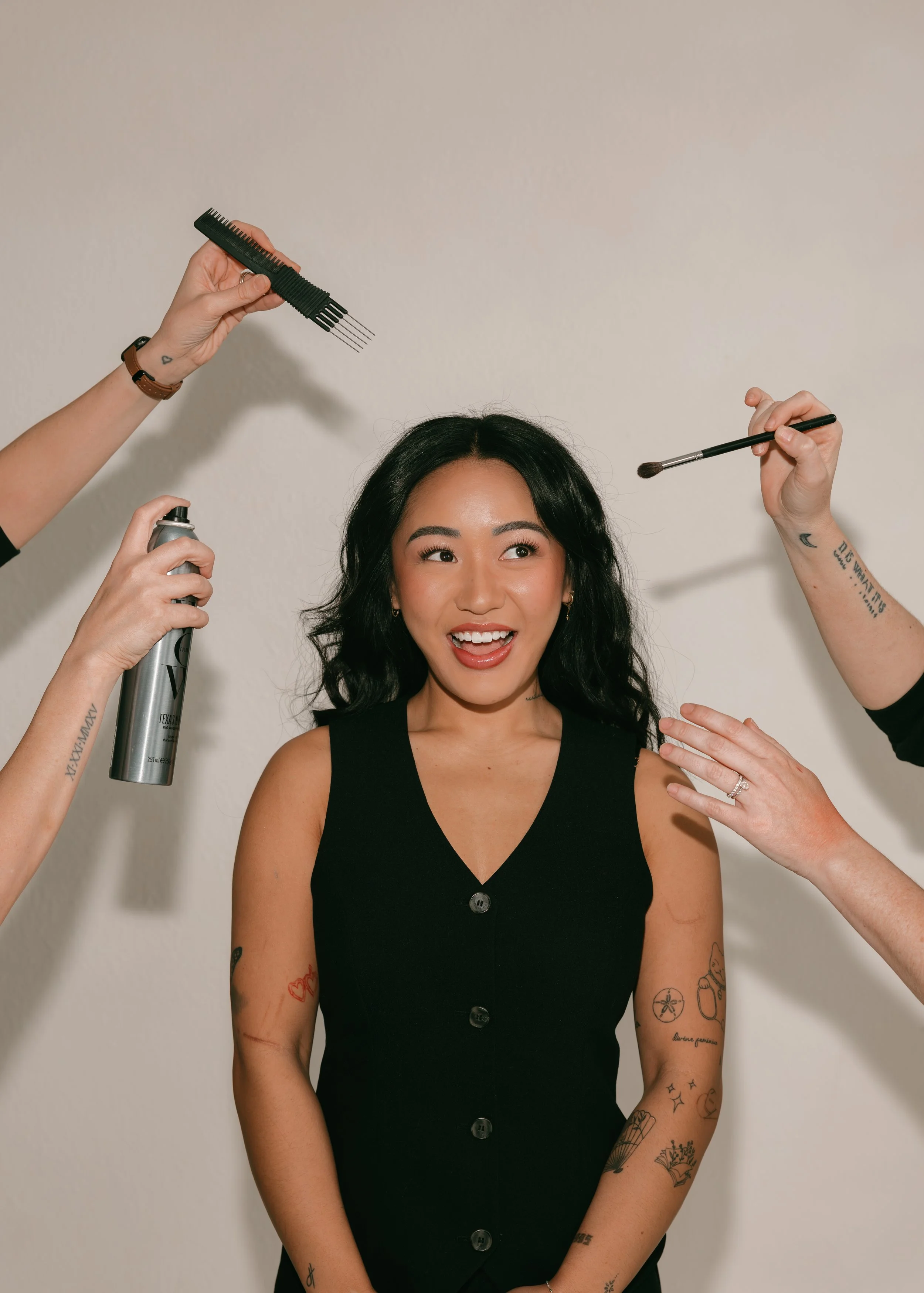 Luxury Bridal Hair and Makeup in One Hour: How Our Dual-Artist Team Works