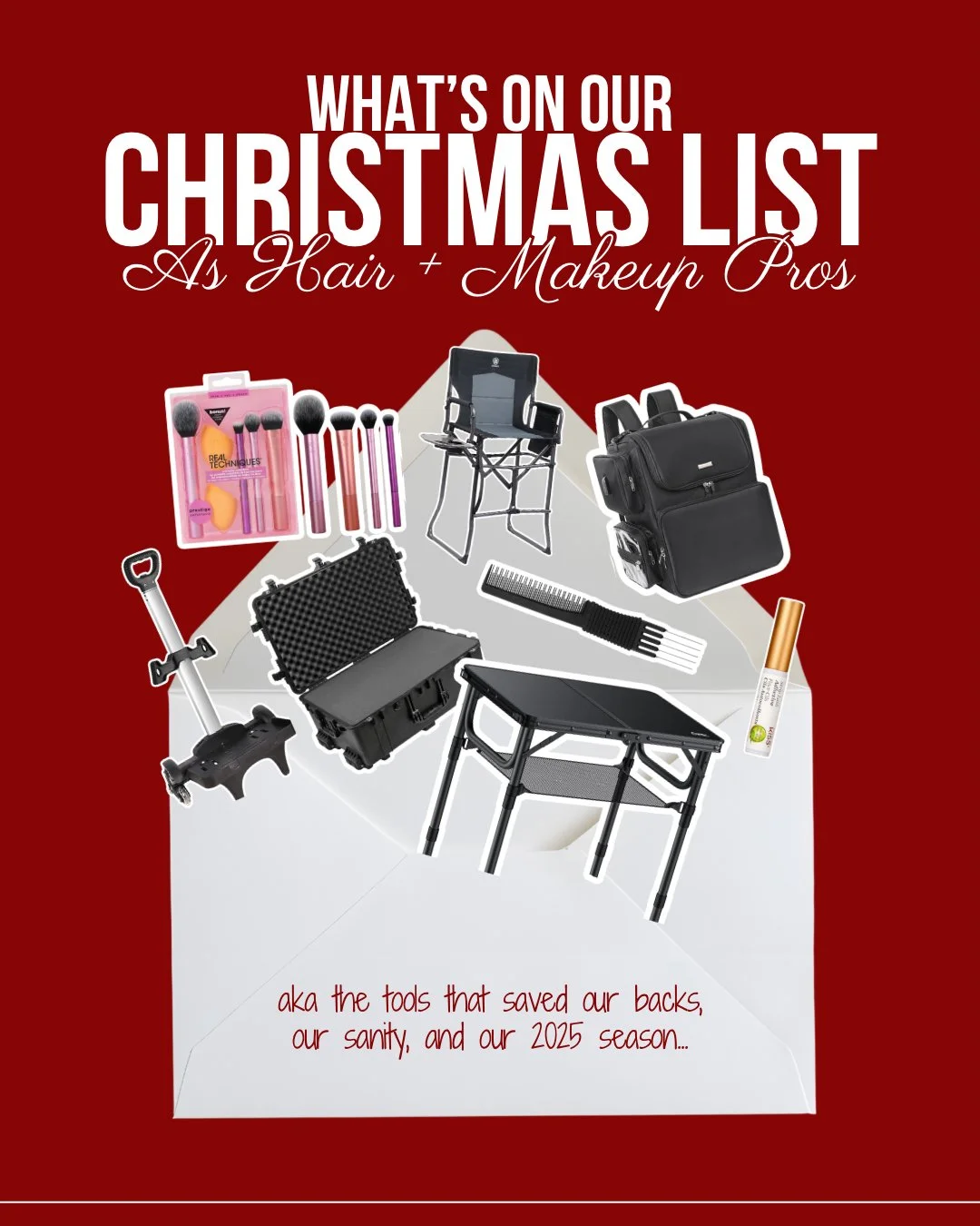 Christmas Hair and Makeup Gift Ideas for Beauty Pros