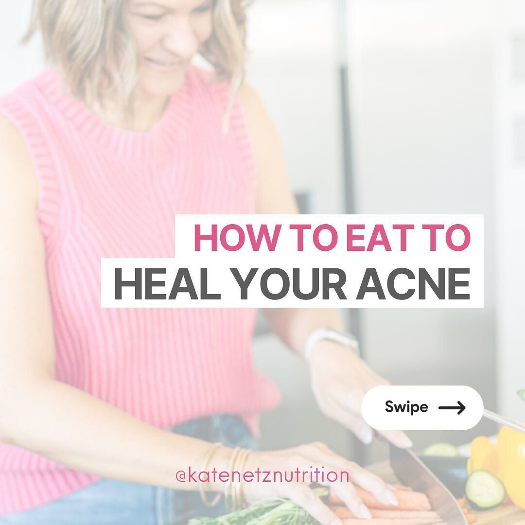 What your body needs before your acne can heal: ⁣
⁣
🌟healthy cells and a strong metabolism🌟⁣
⁣
While there are several possible root causes to acne that may need to be addressed, quality nutrition is a foundation that can&rsquo;t be skipped over. ⁣