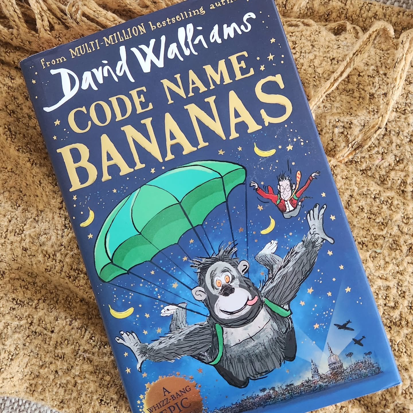 Do you love reading aloud to your kids? 

I read to my boys each night and we have read some fantastic books together! If you haven't read 'Code Name Bananas' by @dwalliams you must! Between Roald Dahl, David Walliams and C S Lewis, we have loved goi