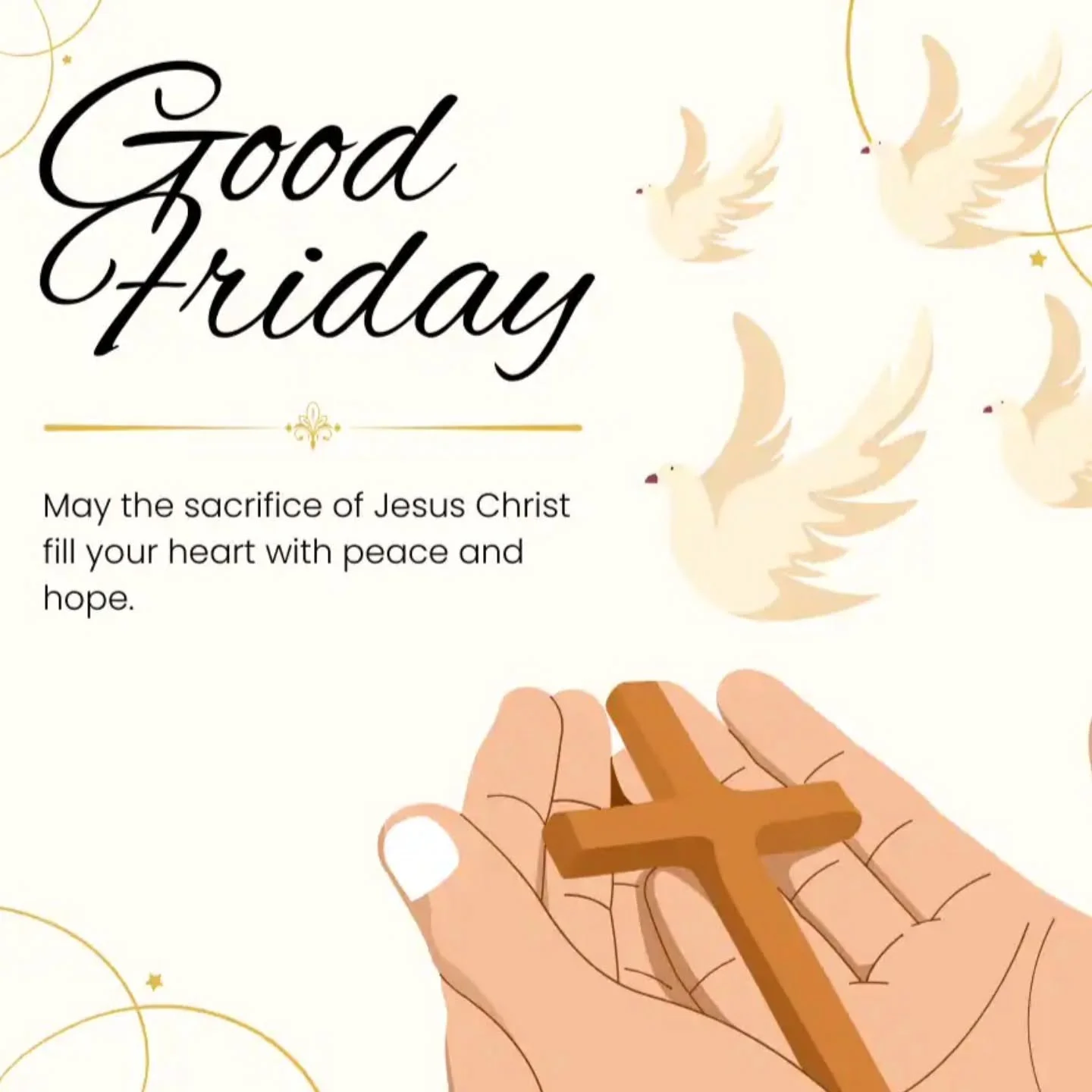 Good Friday
May you be filled with peace, love and hope. ❤️