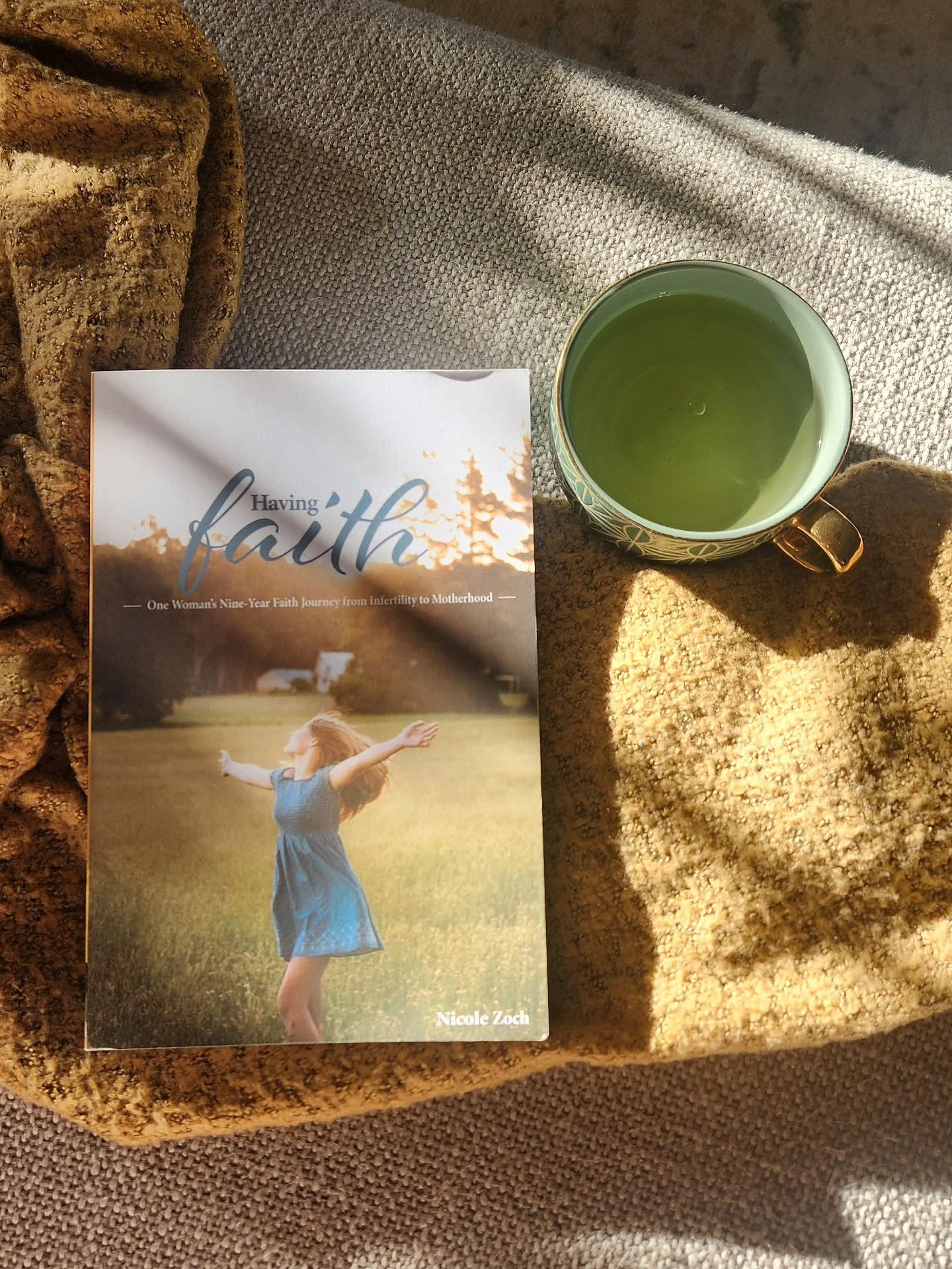 Having Faith - One Woman's Journey from Infertility to Motherhood by Nicole Zoch

Raw, truthful and faithful ❤️ The first week of the school holidays started with faith thanks to this beautiful testament. 

'Having Faith' is an honest account of a Ch