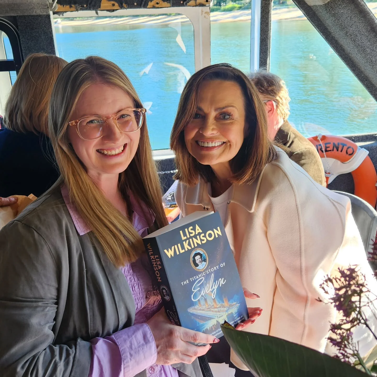 What a memorable day! 

Congratulations @lisa_wilkinson ❤️ 

It was wonderful to hear Lisa speak about her writing,  research and passion to share a story of an incredible woman - Evelyn - the only Australian survivor of the Titanic. Lisa's story is 