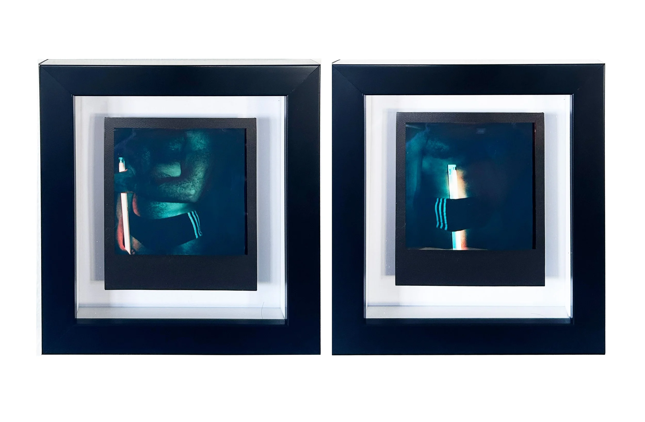 Blue Boy, 2021
Polaroid diptych, framed

$695