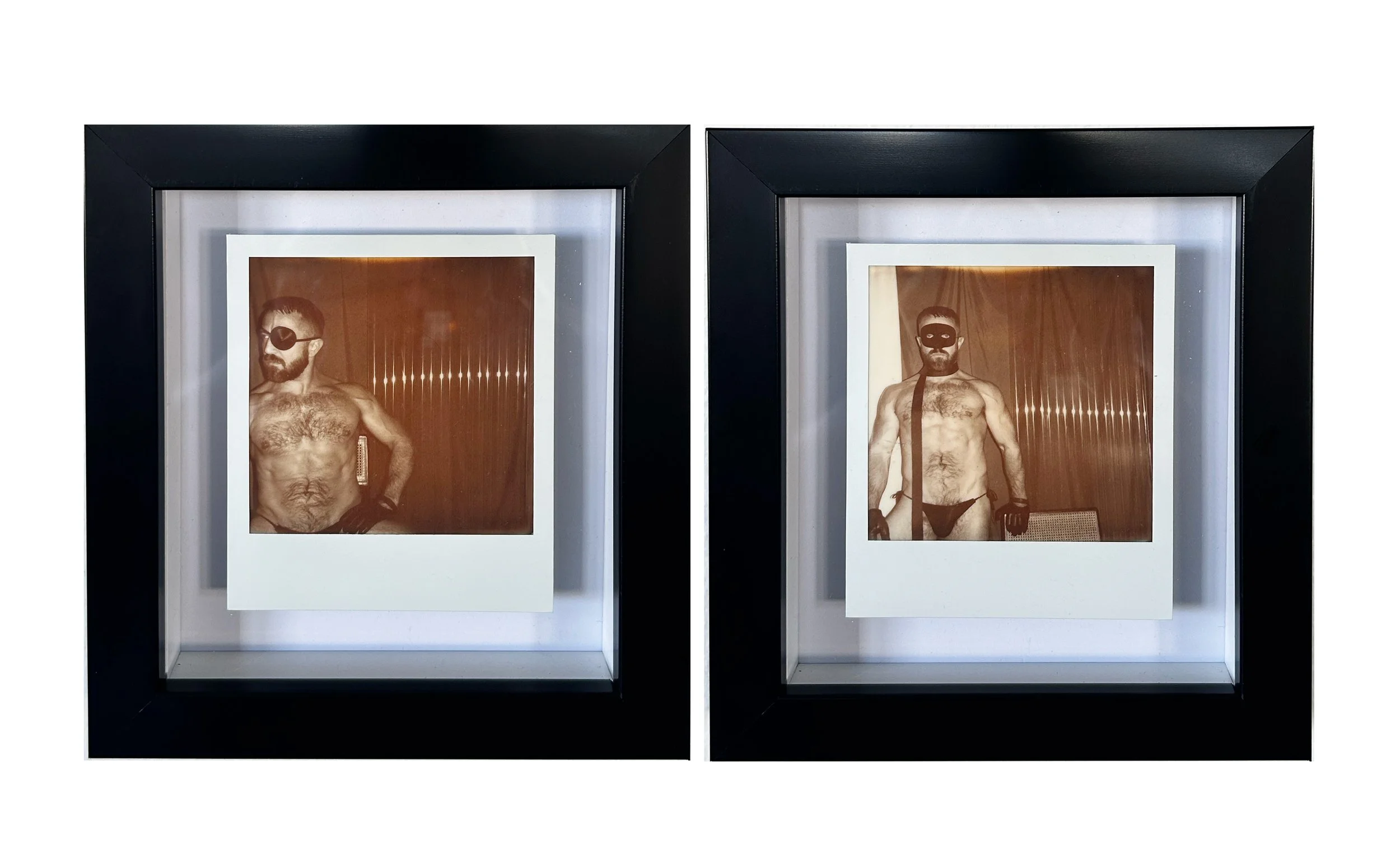 Masked, 2021
Polaroid diptych, framed

$695