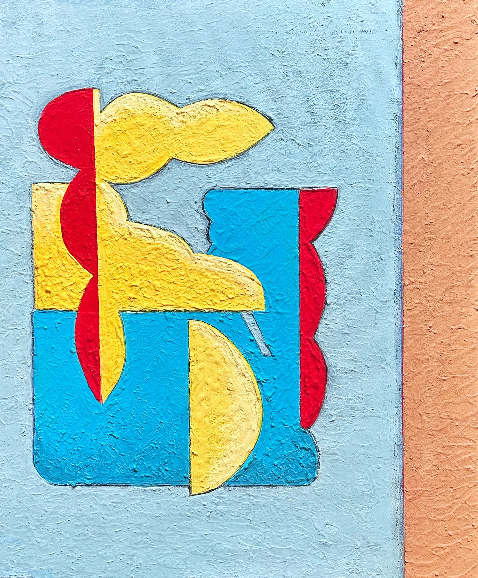 Untitled 15, 2025
Acrylic and plaster on canvas
16 × 20 in
