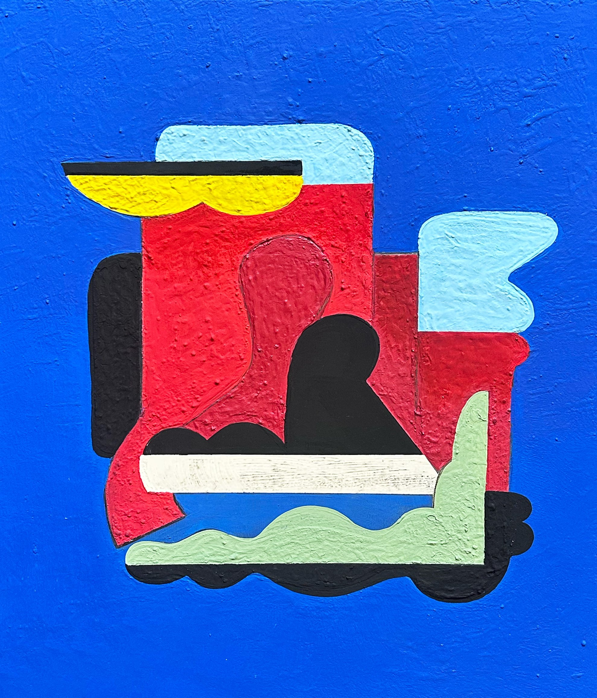 Untitled 11, 2025
Acrylic and plaster on canvas
16 × 20 in
