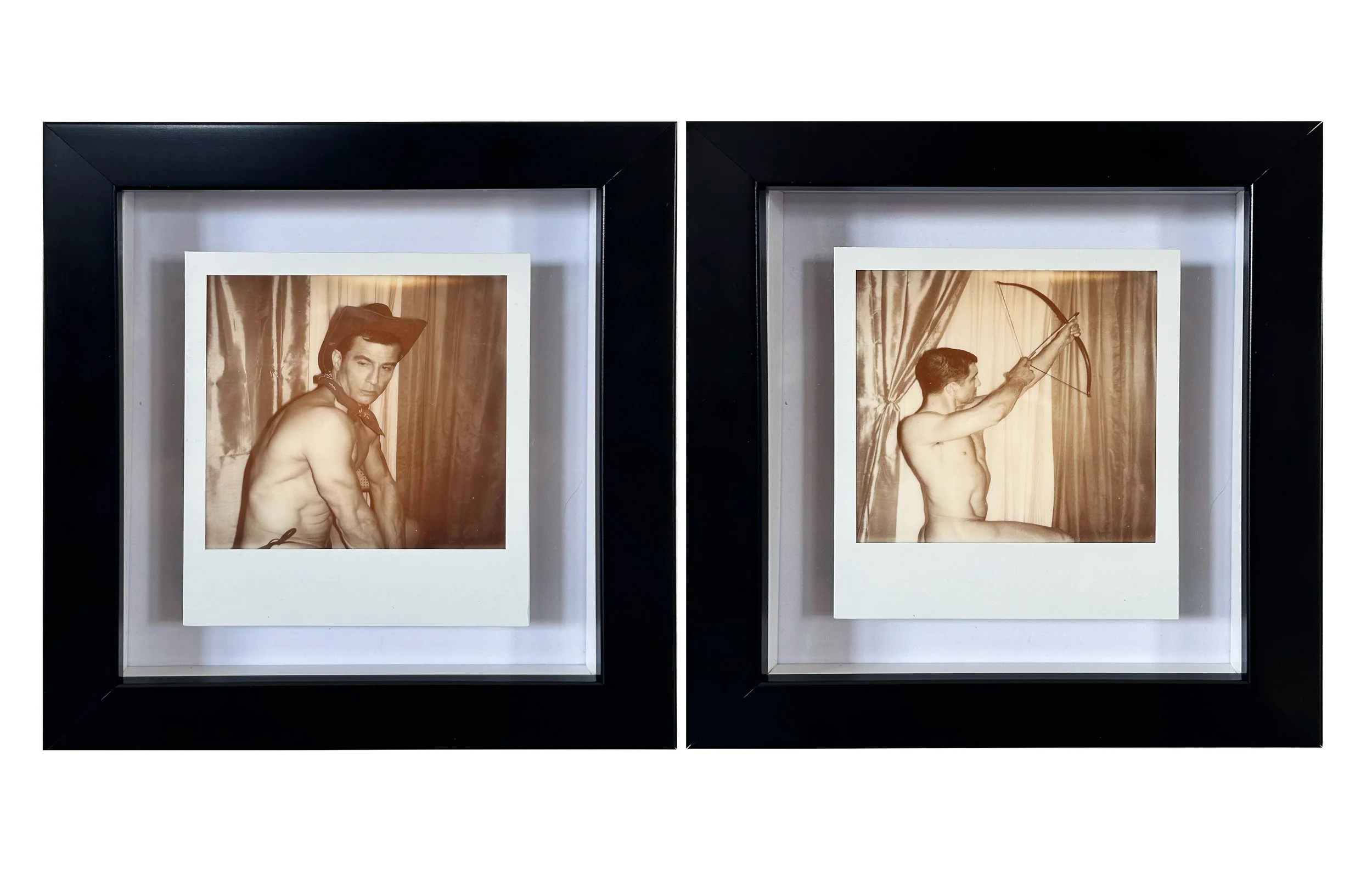 Vintage Cowboy and Cupid's Arrow, 2021
Polaroid diptych, framed

$695