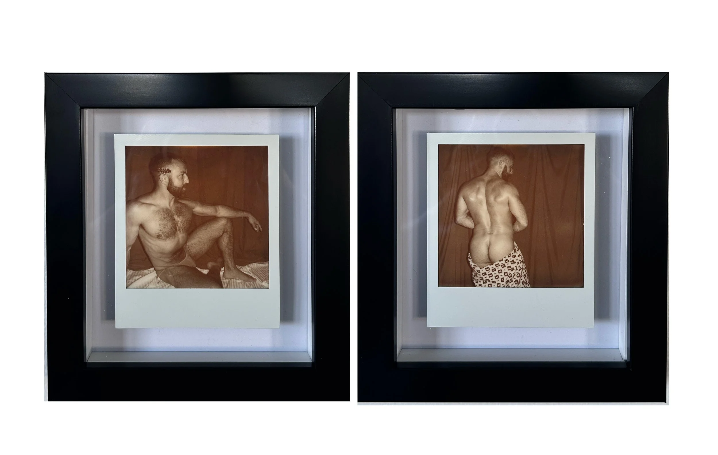 Greek Like, 2021
Polaroid diptych, framed

$695