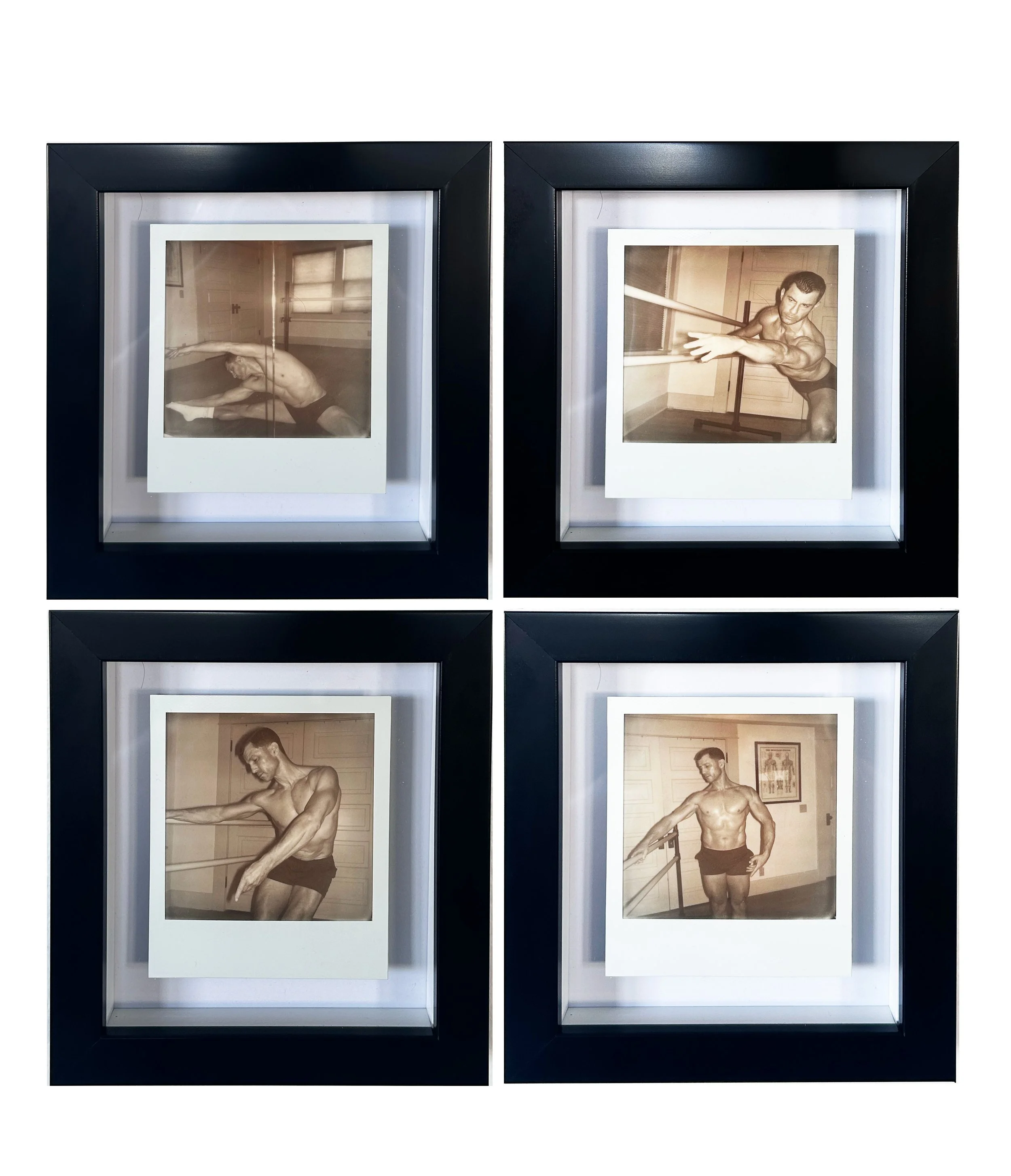 Evoking Gene Kelly, 2021
Polaroid polyptych in four parts, framed

$1,195
