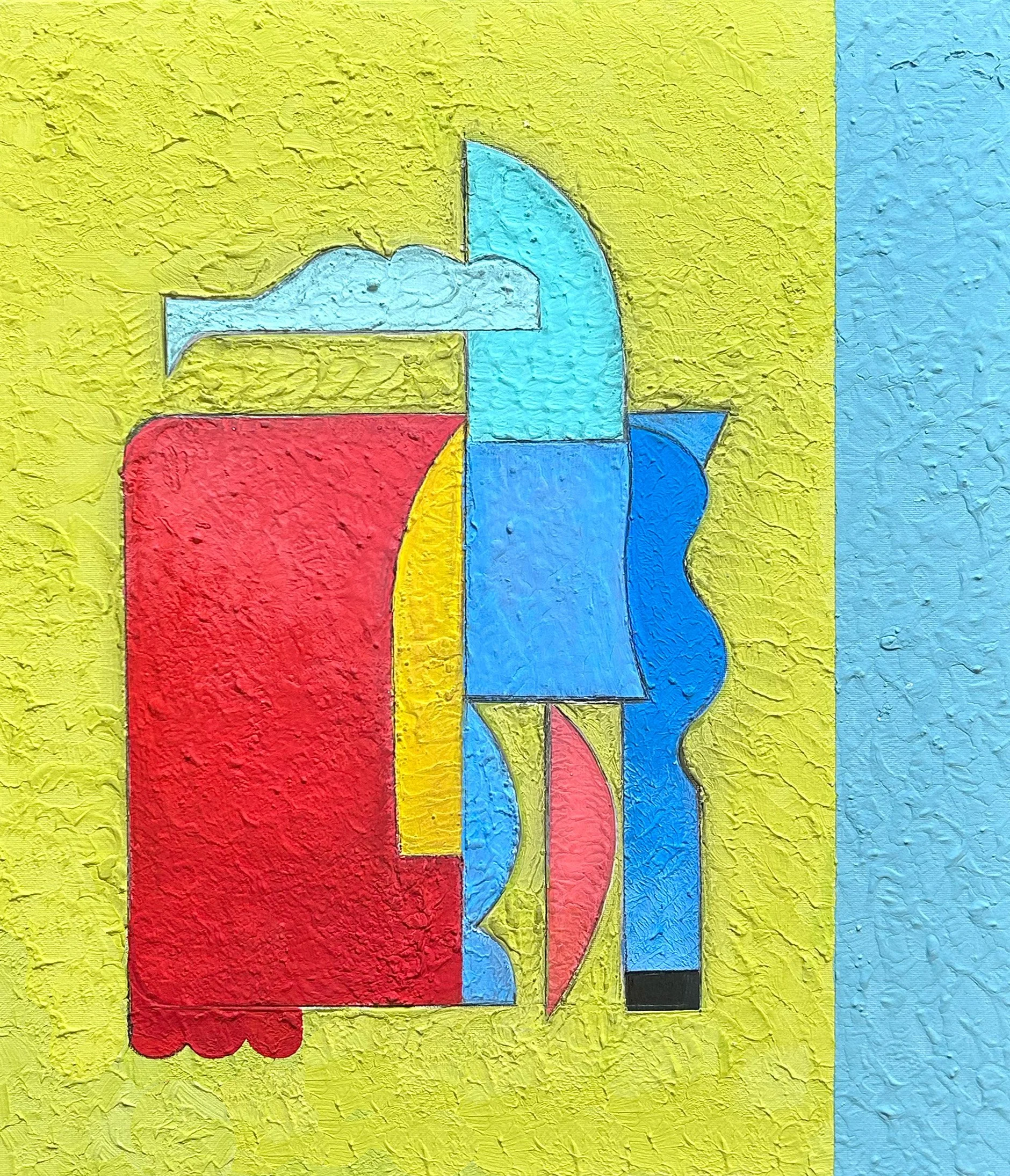 Untitled 9, 2025
Acrylic and plaster on canvas
16 × 20 in
