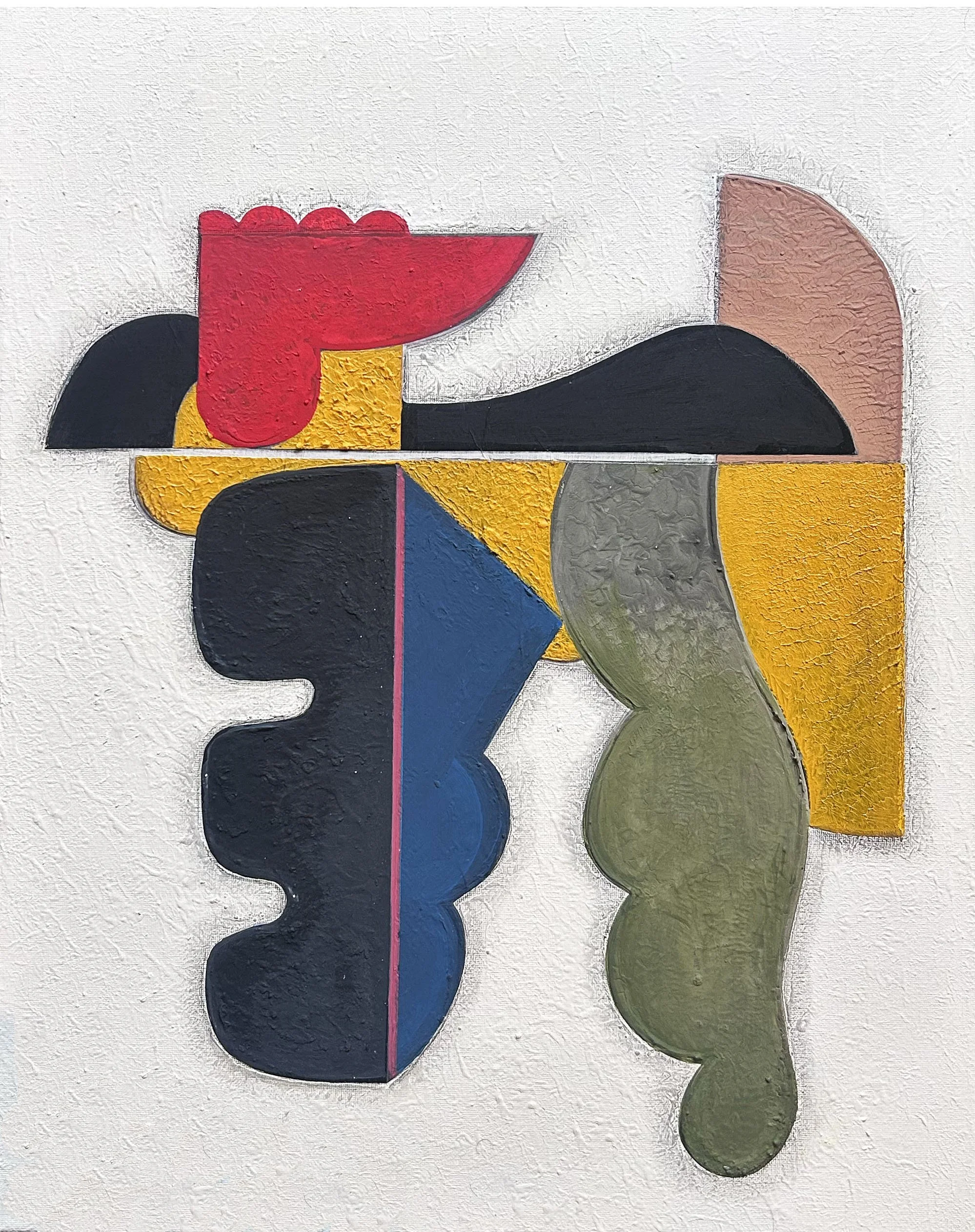  
Untitled 5, 2025
Acrylic and plaster on canvas
16 × 20 in
