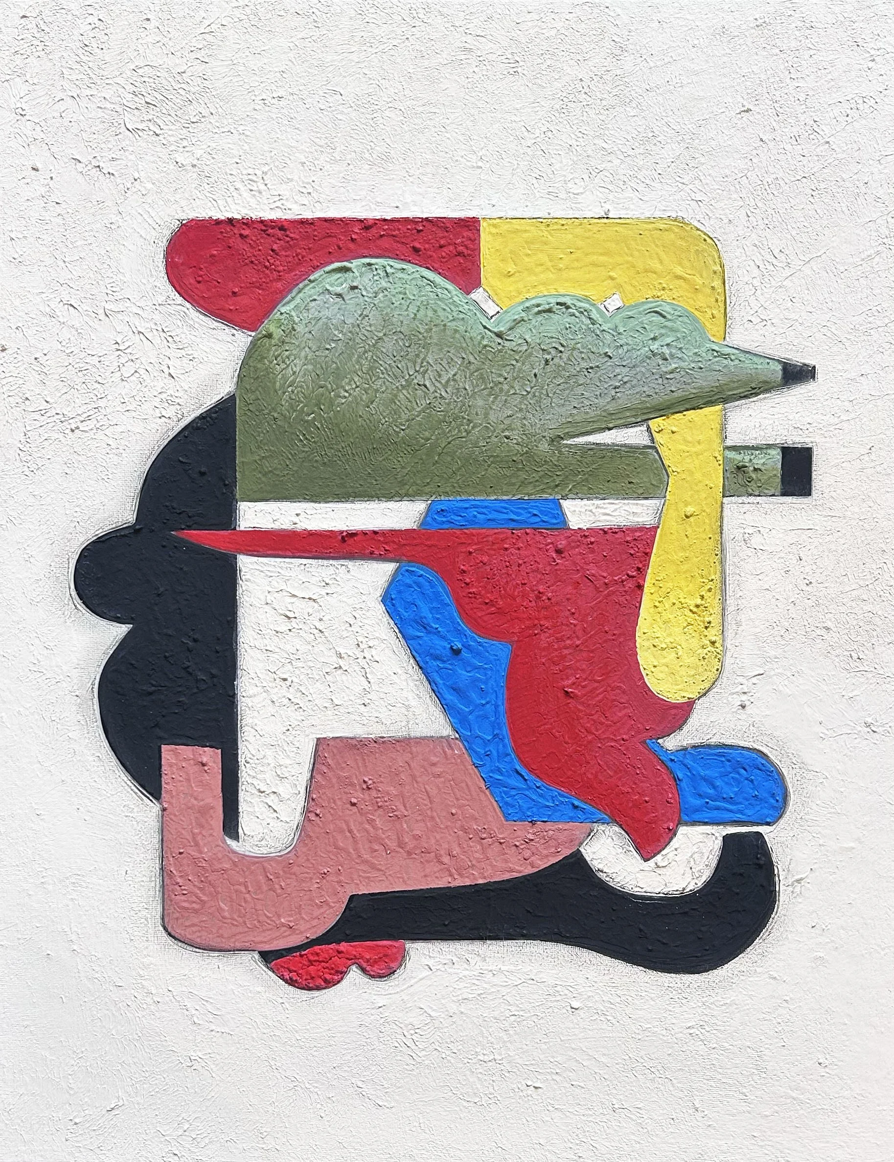 Untitled 4, 2025
Acrylic and plaster on canvas
16 × 20 in
$750
