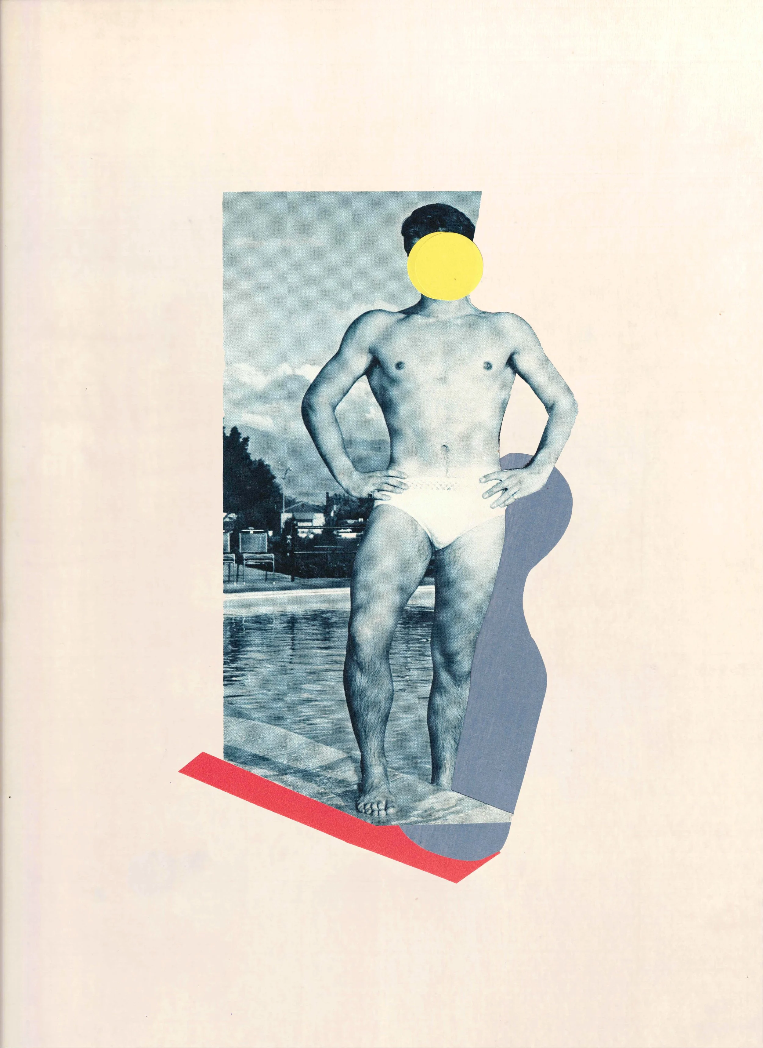 Swimmer Build, 2026
Found-image collage on wood panel
9 × 12 in.

$365