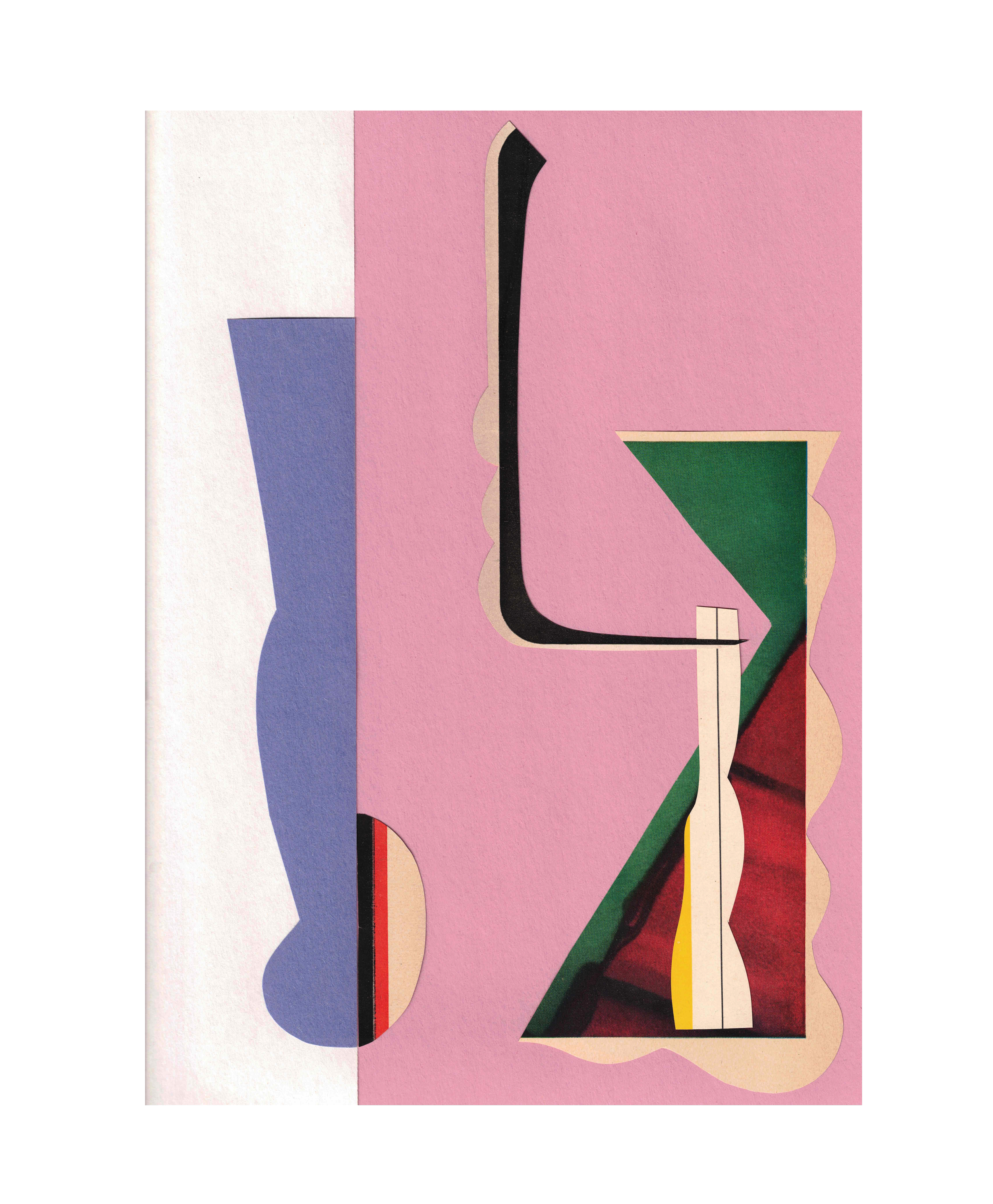 FORMWORKS —Hand-cut collages