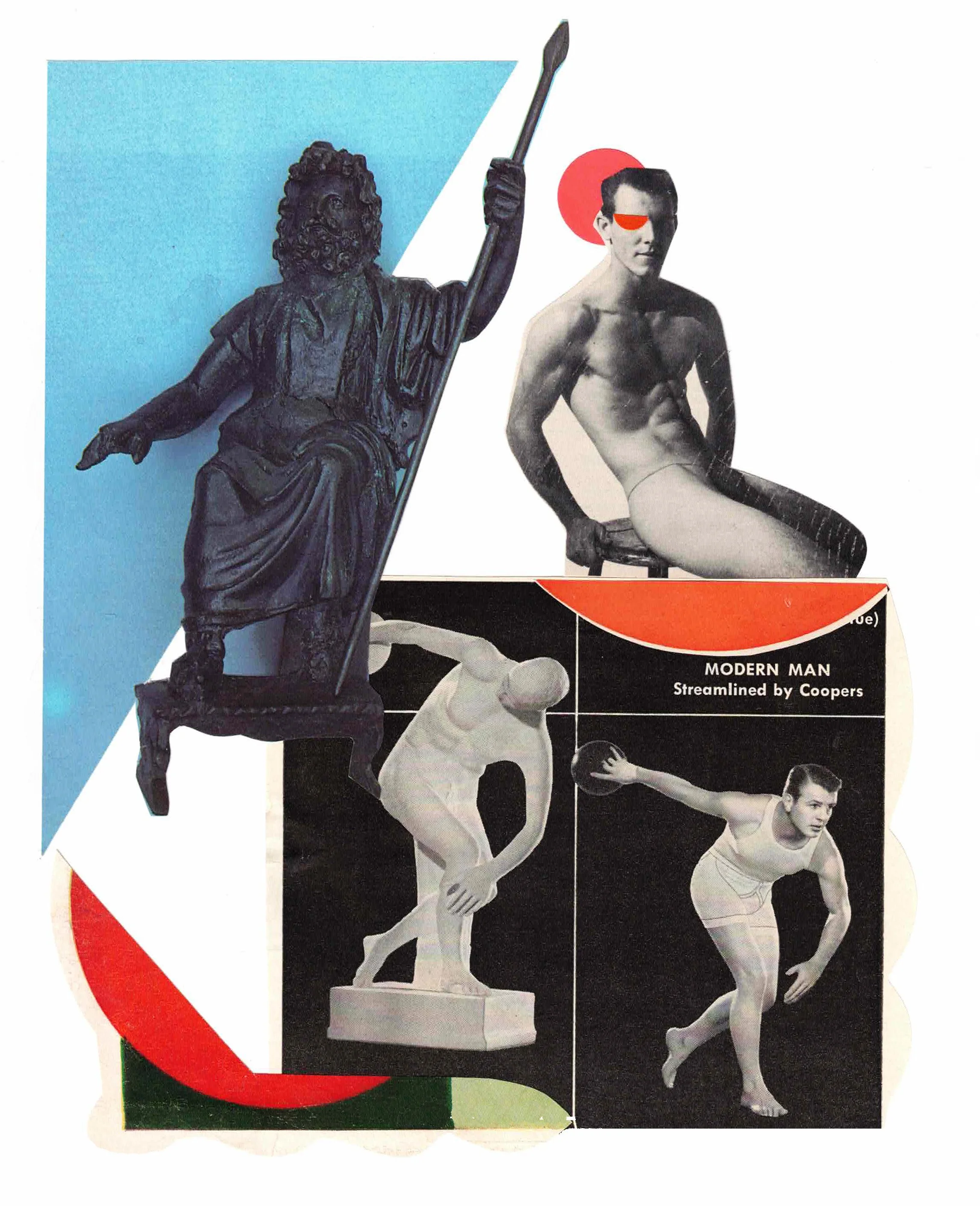 8x8in, hand-cut collage, 2026