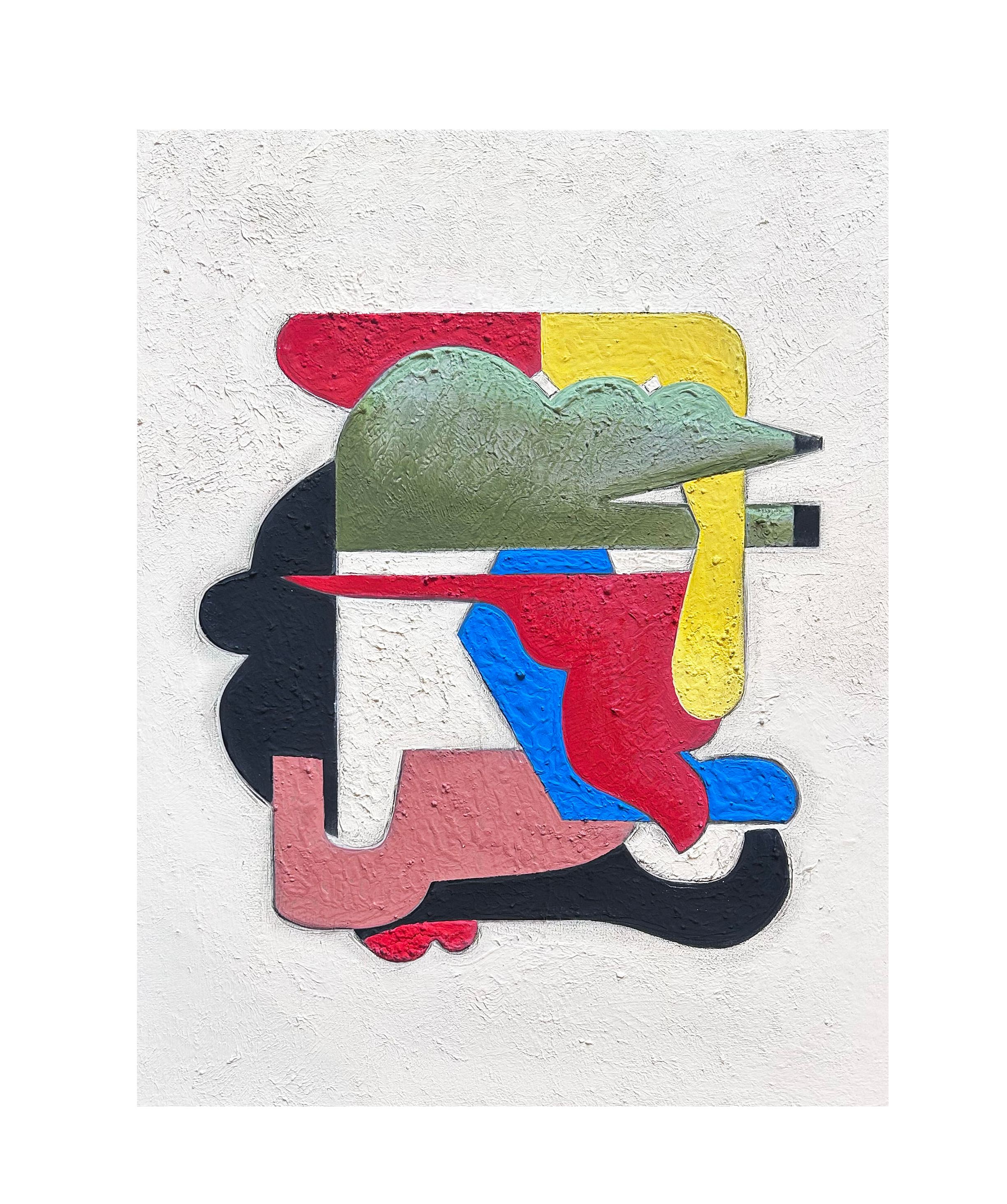 Formworks— Acrylic & Plaster Works on Canvas