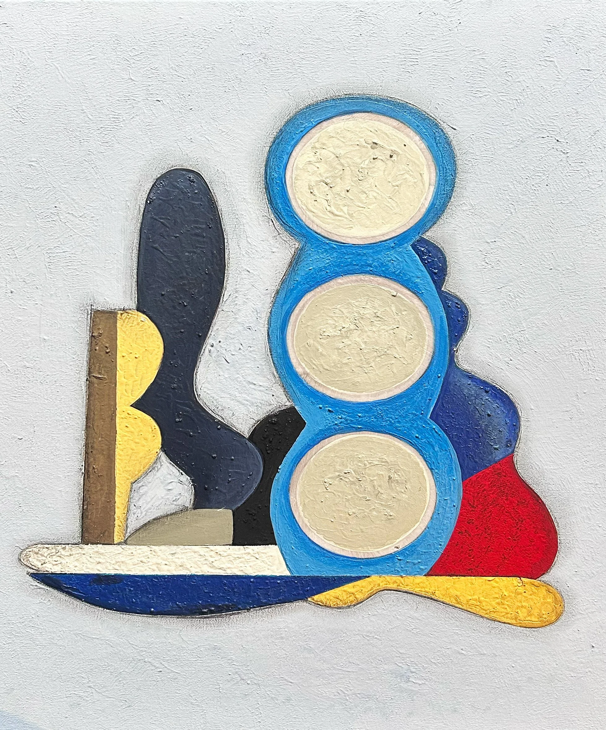 Untitled 10, 2025
Acrylic and plaster on canvas
16 × 20 in


