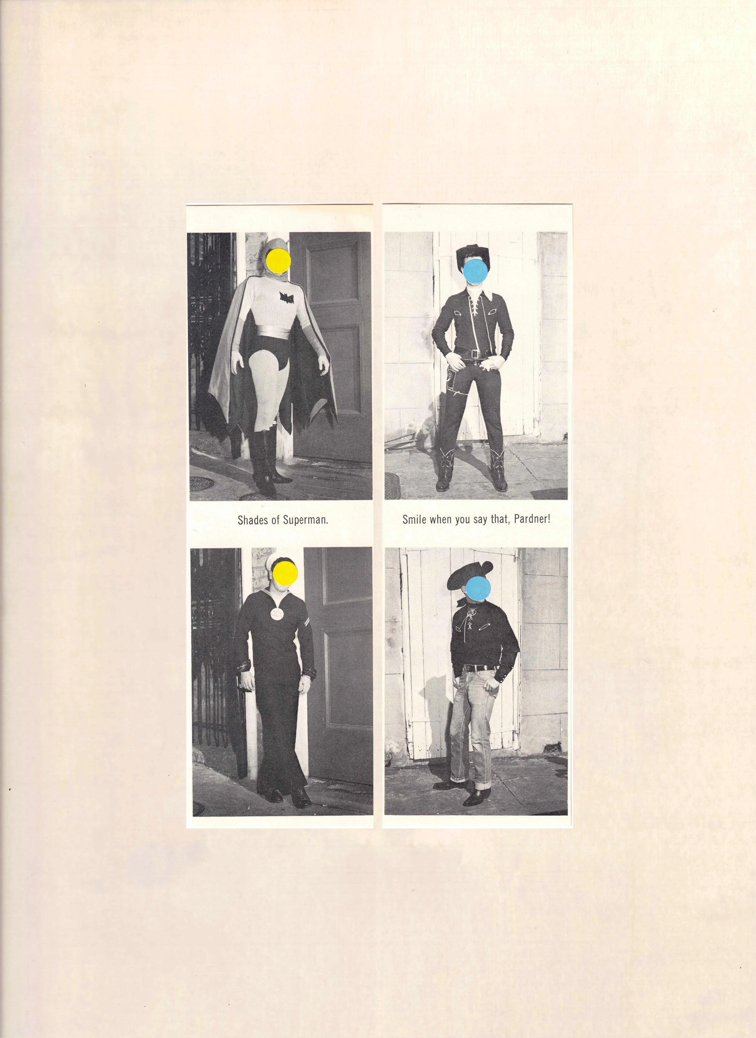 Man Drag, 2026
Found-image collage on wood panel
9 × 12 in.

$365