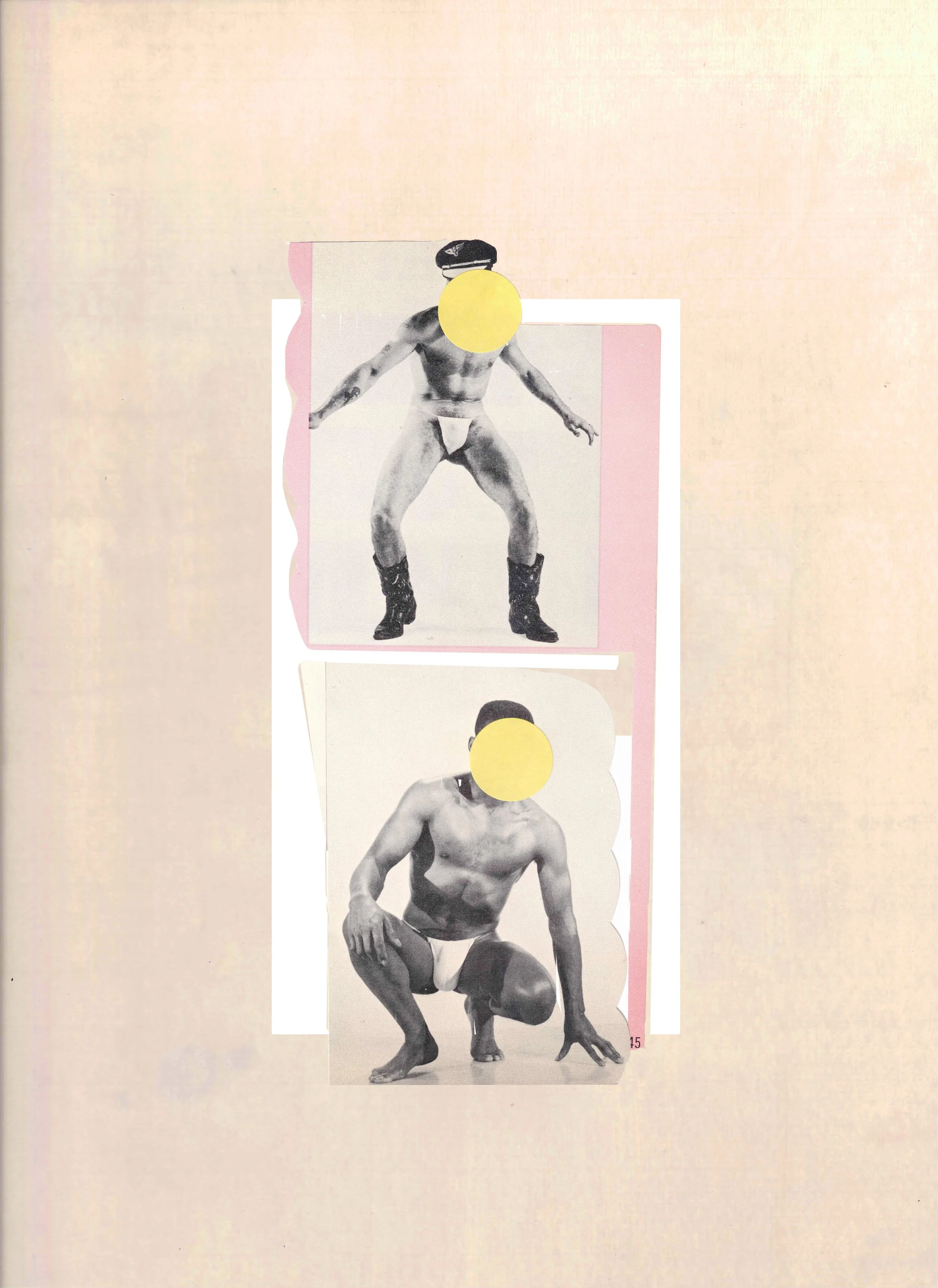 Dual Action, 2026
Found-image collage on wood panel
9 × 12 in.

$365