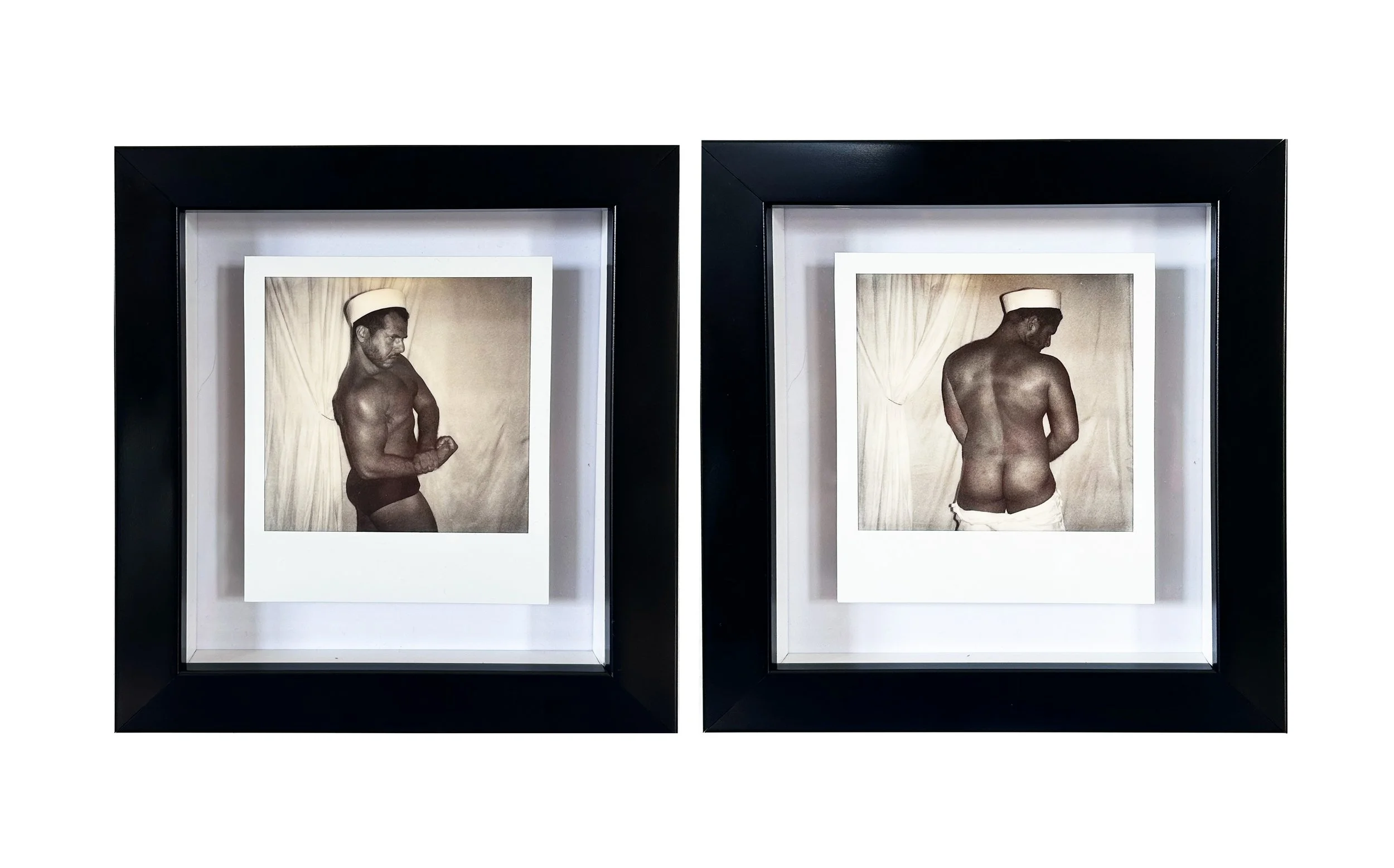 Sailor, 2021
Polaroid diptych, framed

$695