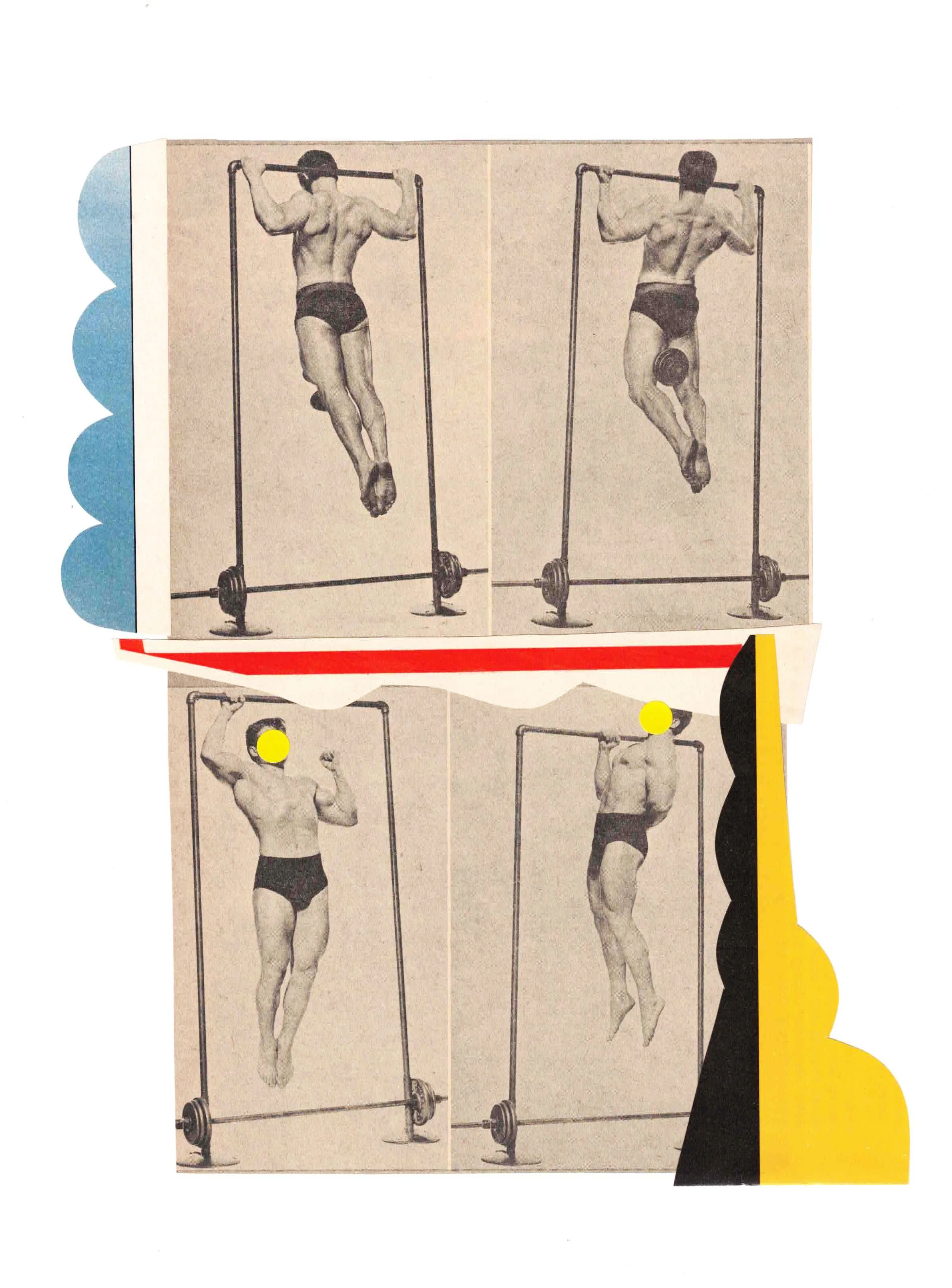 8x8in, hand-cut collage, 2026