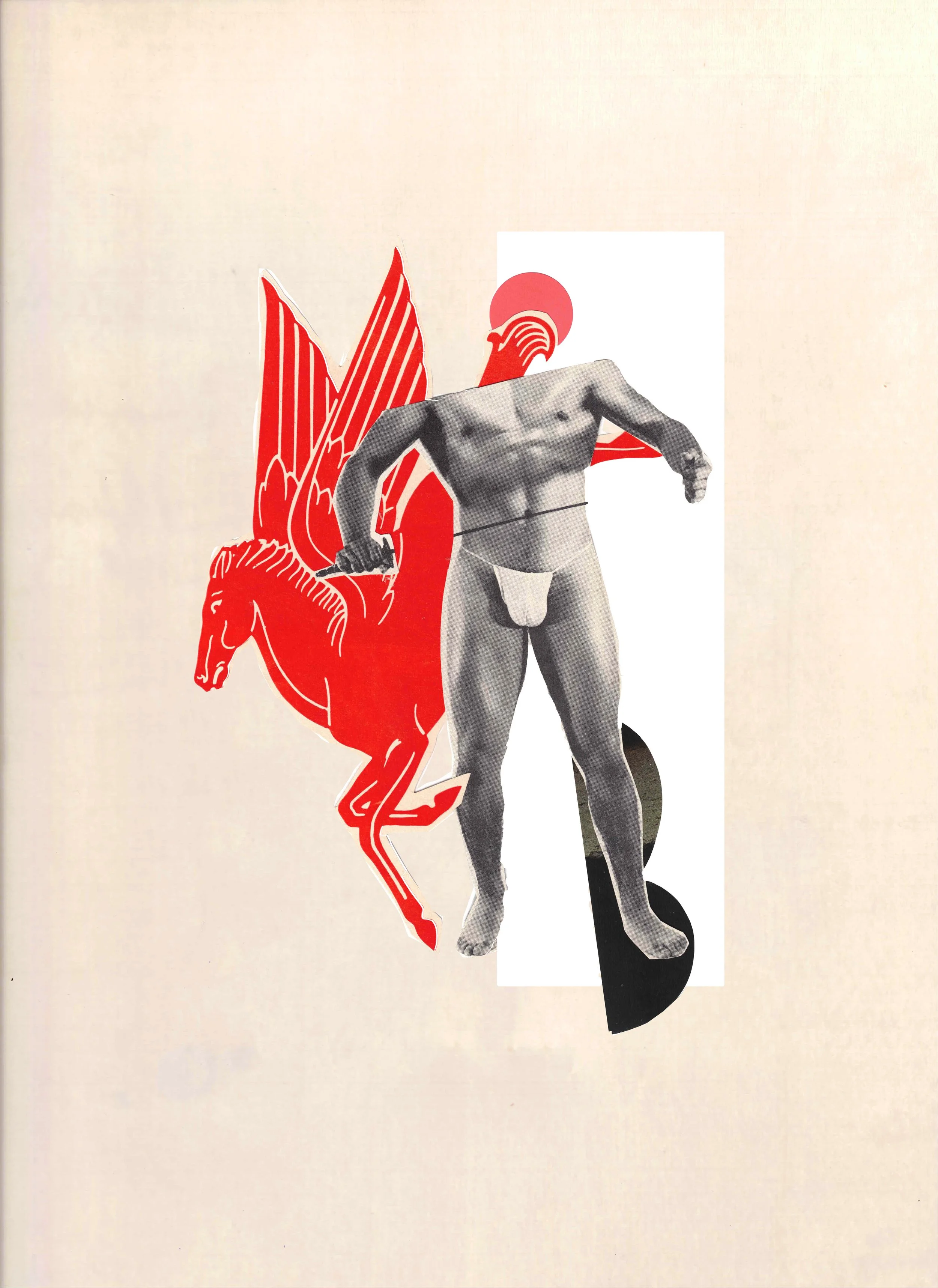Pegasus, 2026
Found-image collage on wood panel
9 × 12 in.

$365