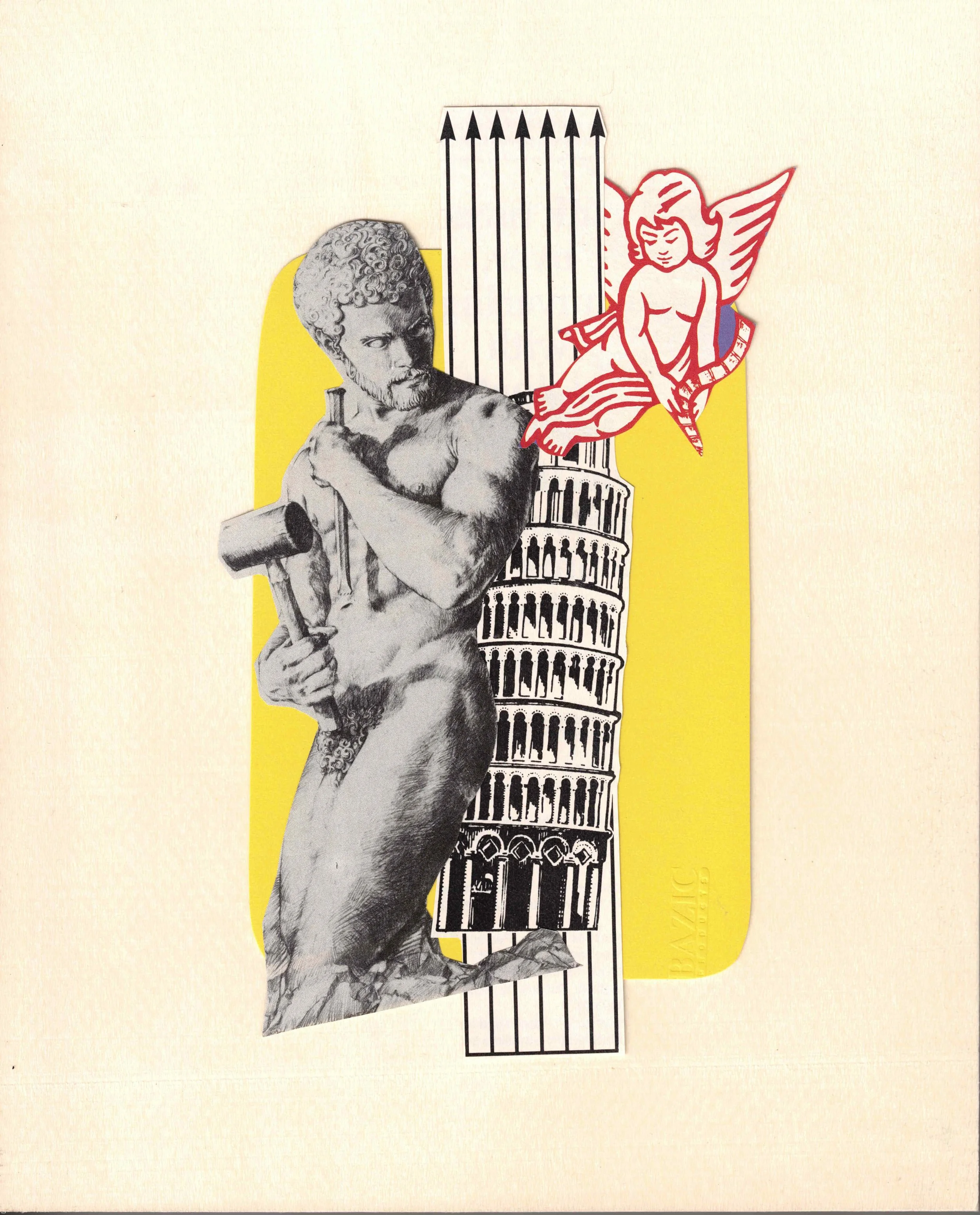 Leaning Tower, 2026
Found-image collage on wood panel
9 × 12 in.

$365