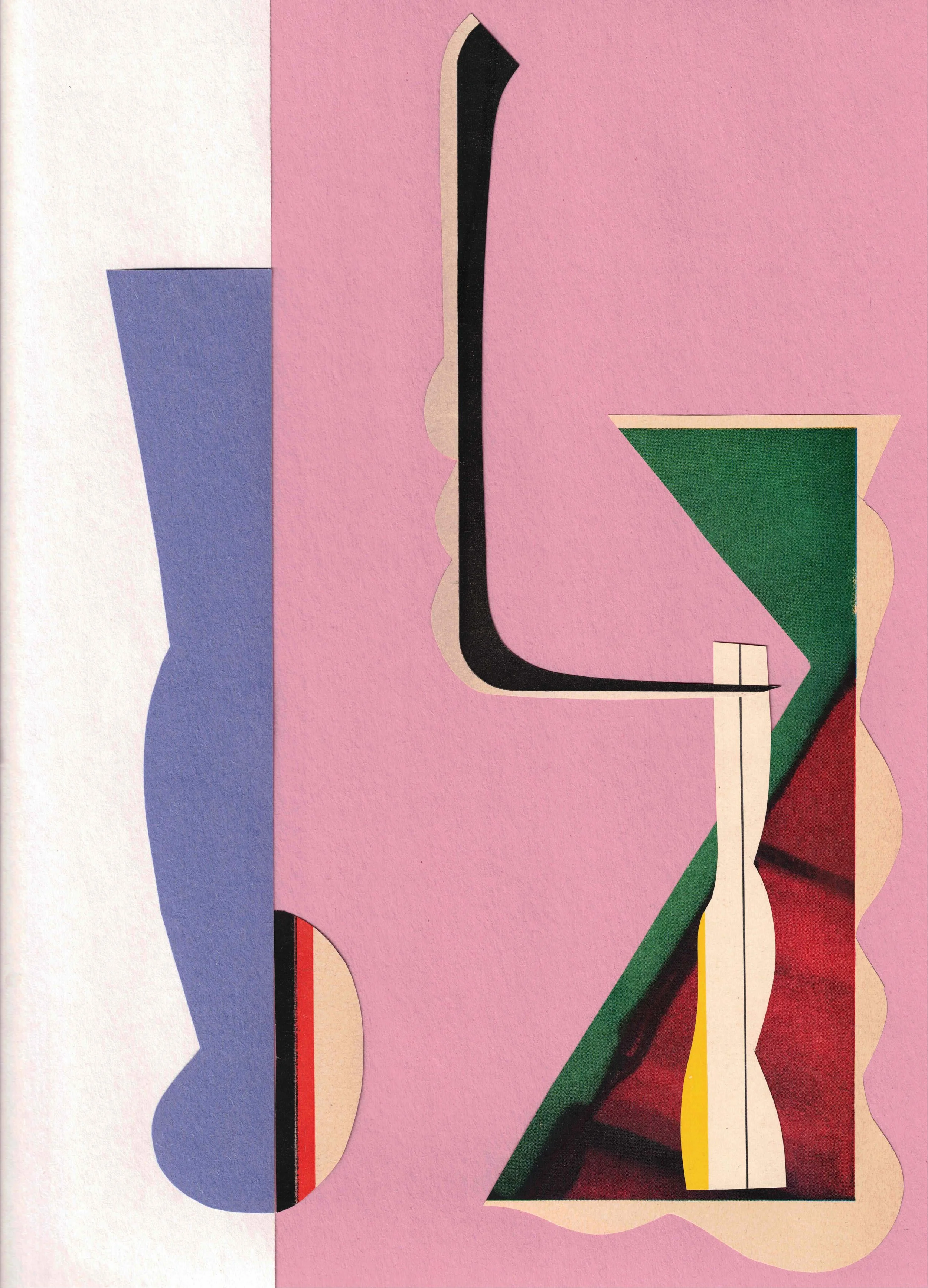 Untitled 2026, Hand-cut, collage 9×12 in
